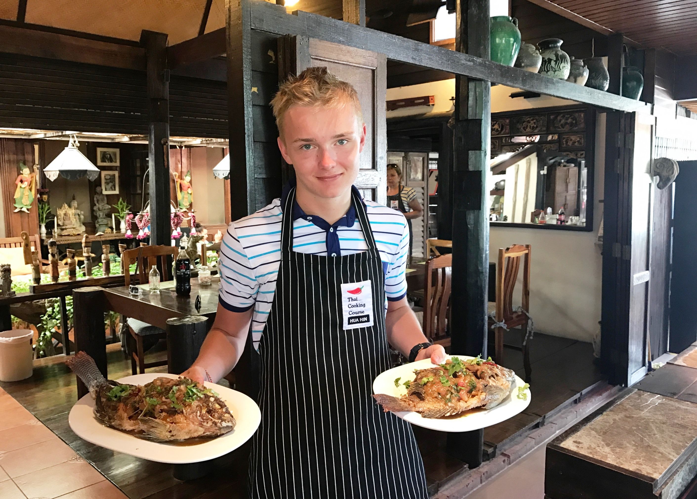 Thai Cooking Course and Hua Hin’s 100 year Old Fresh Market tour