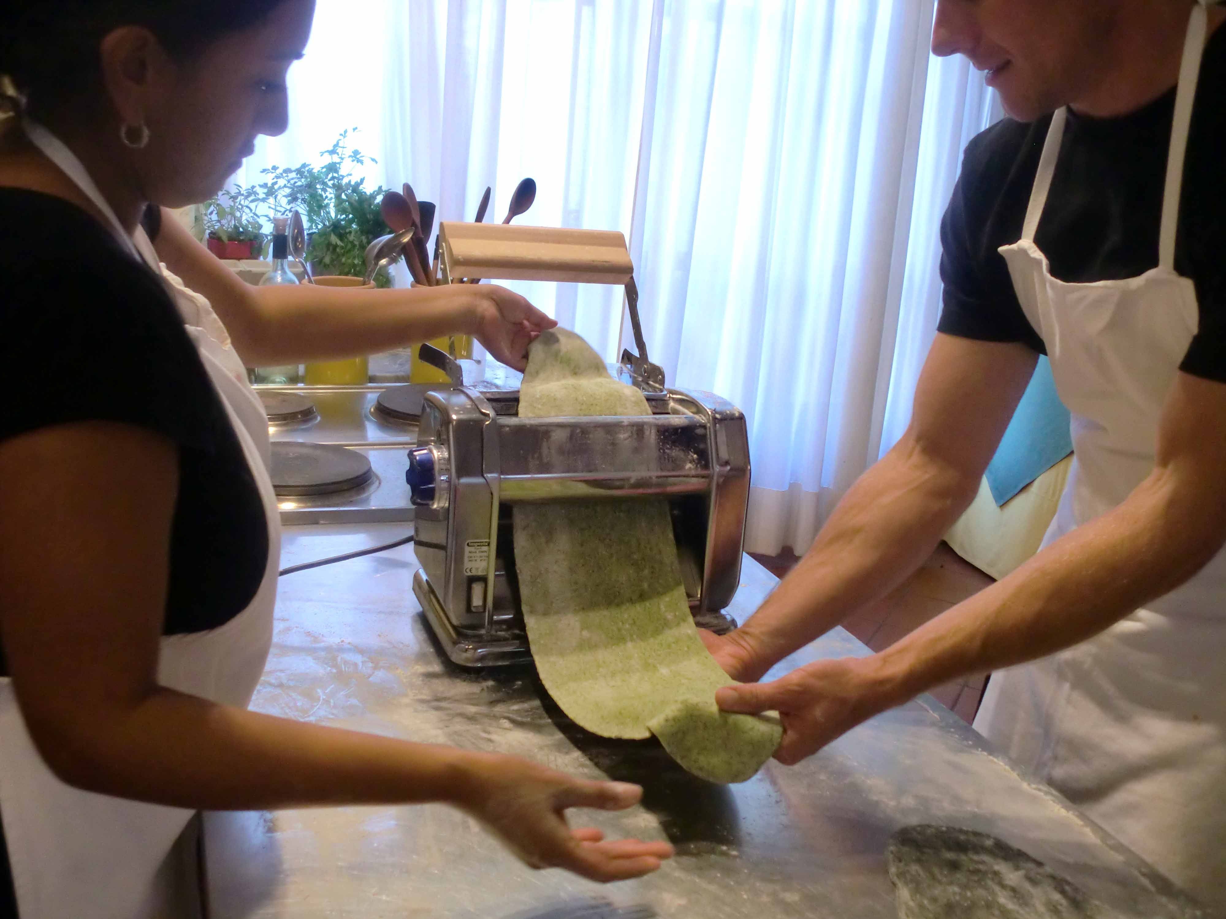 1/2 Day Gourmet Cooking with Chef Paolo Monti - The Fresh Pasta and Sauces Class
