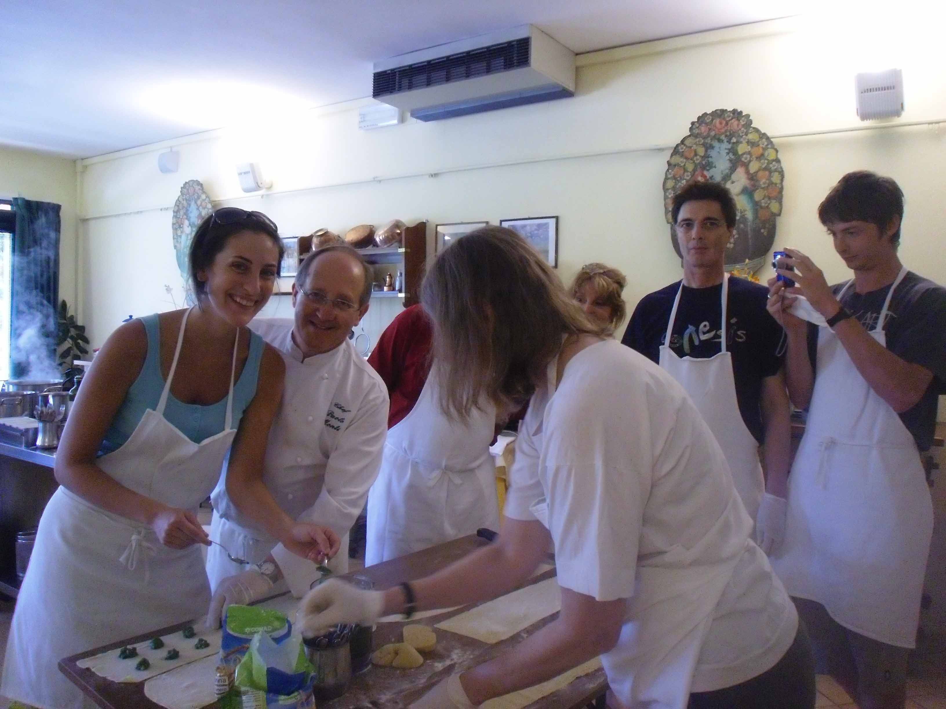 1/2 Day Gourmet Cooking with Chef Paolo Monti - The Fresh Pasta and Sauces Class