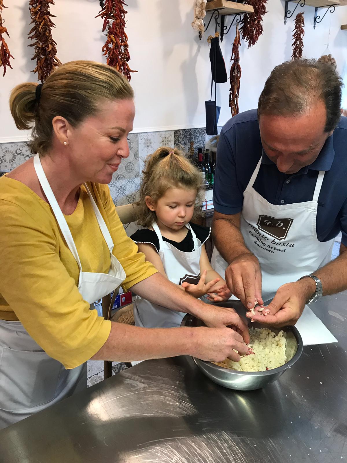 3-Course Cooking Class in the Heart of Sorrento (Vegetarian)