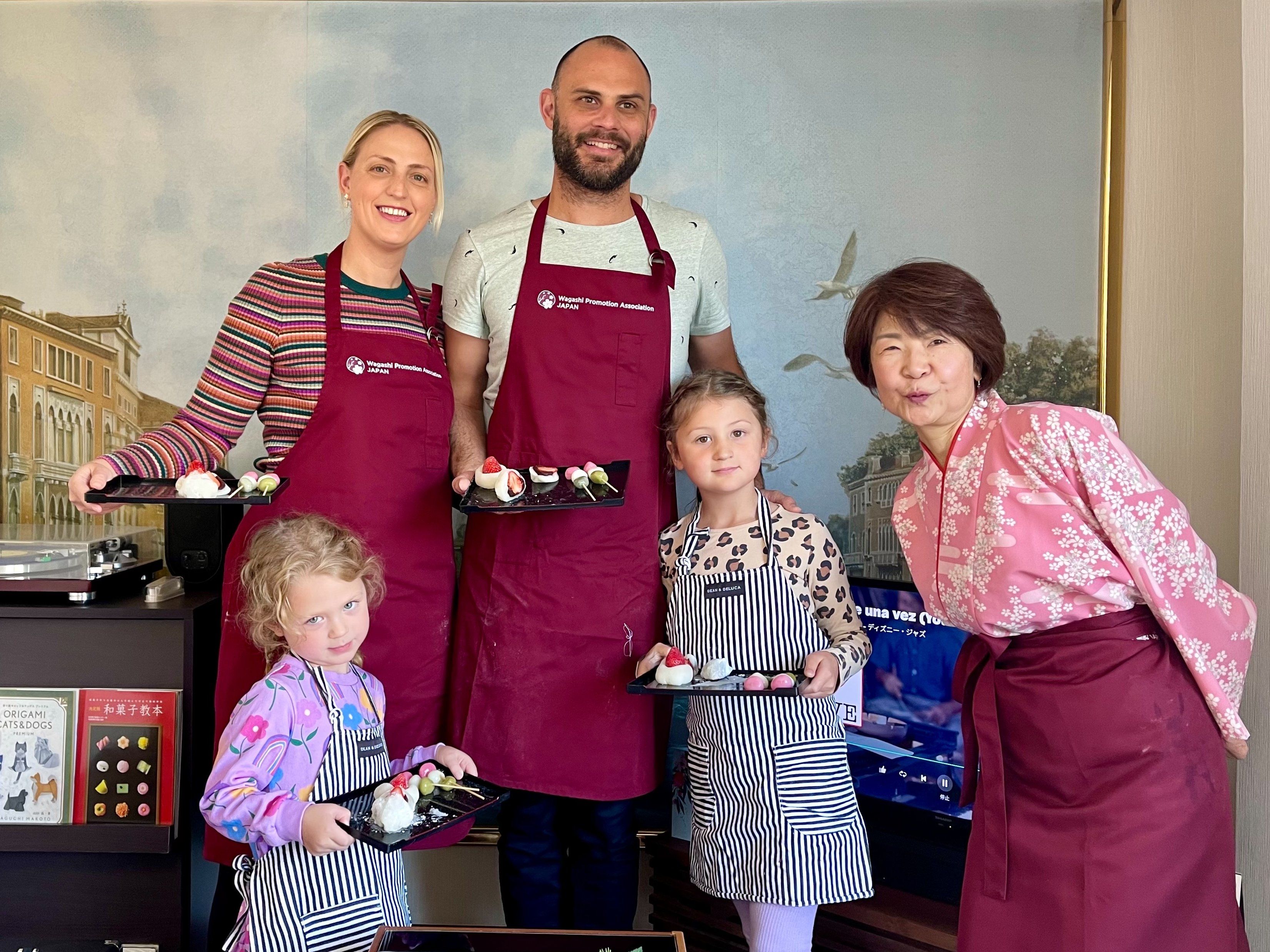 Craft Traditional Japanese Sweets in Tokyo Cooking Class