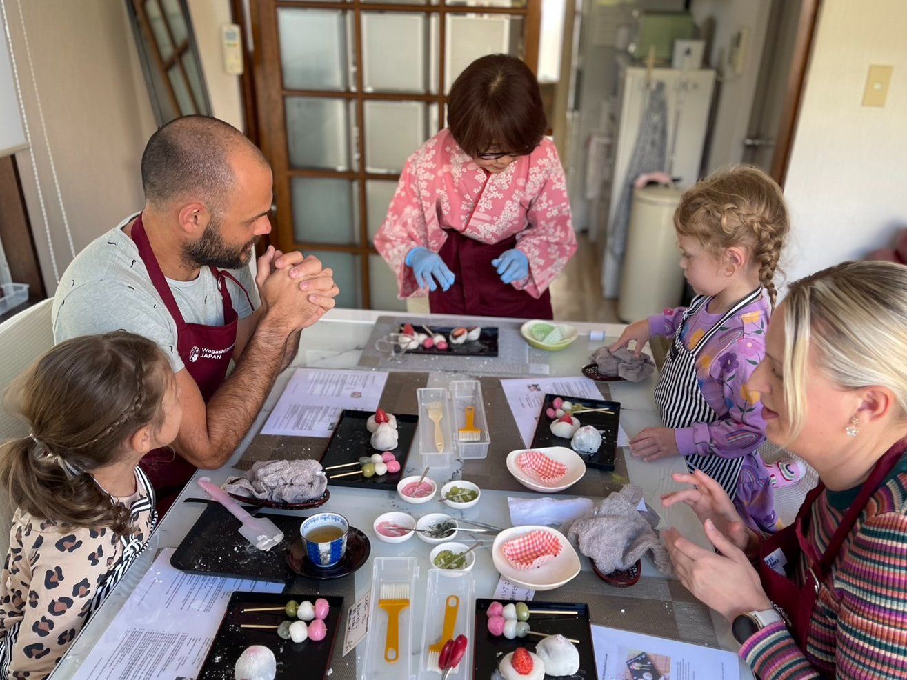 Craft Traditional Japanese Sweets in Tokyo Cooking Class