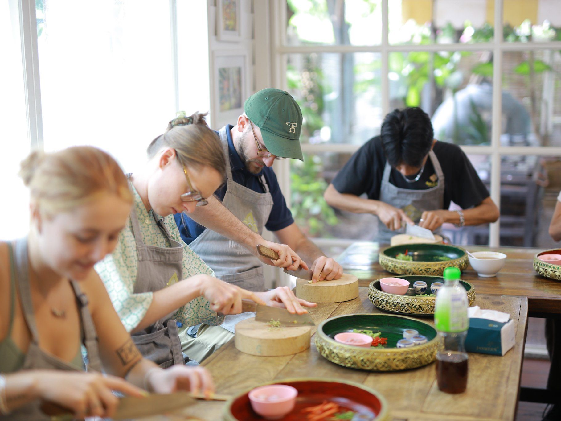 4-Dish Cooking Class Bangkok & Morning Market Tour