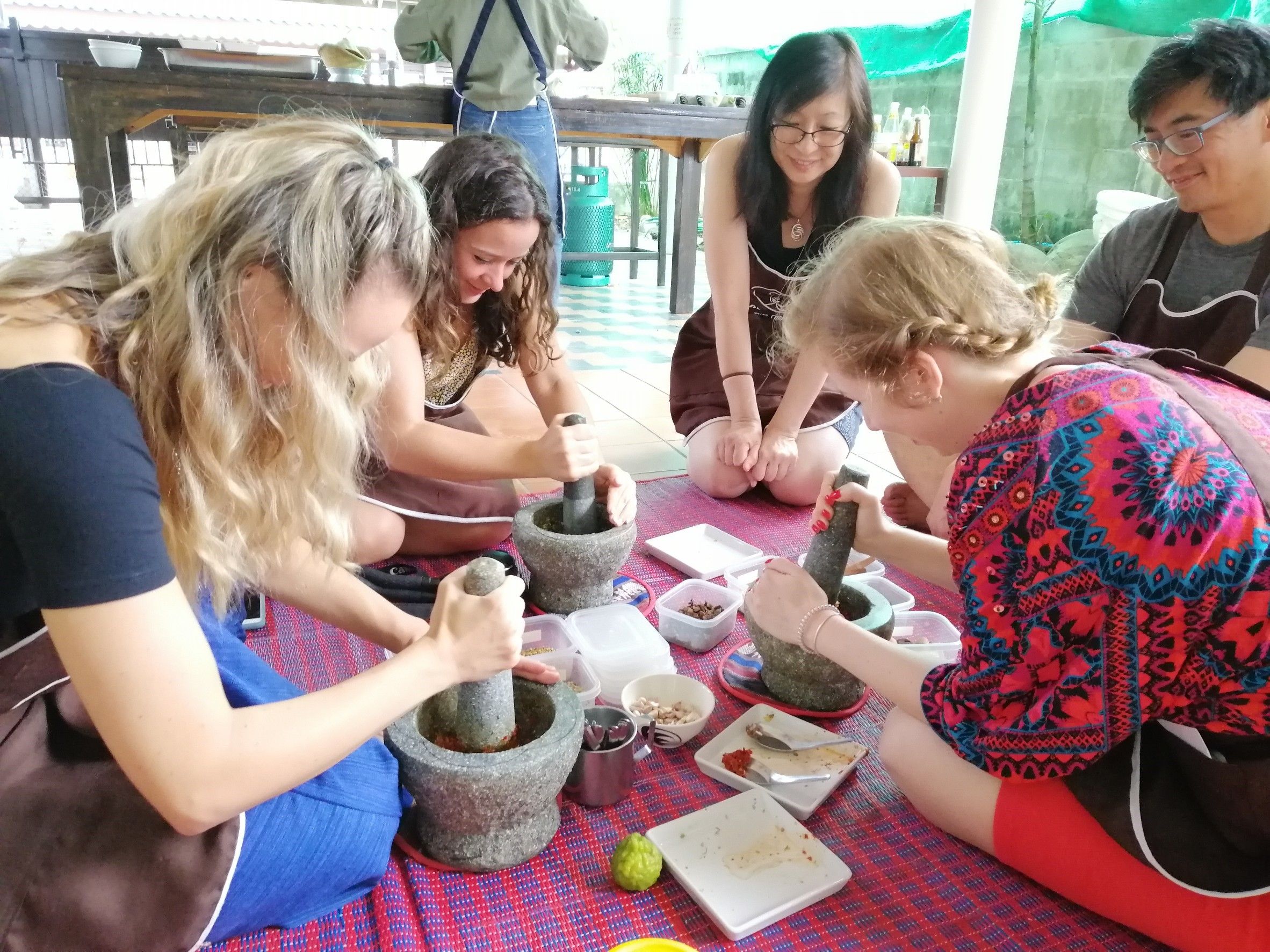 Thai Cooking Class and Market tour with Lanna Smile Thai Cooking