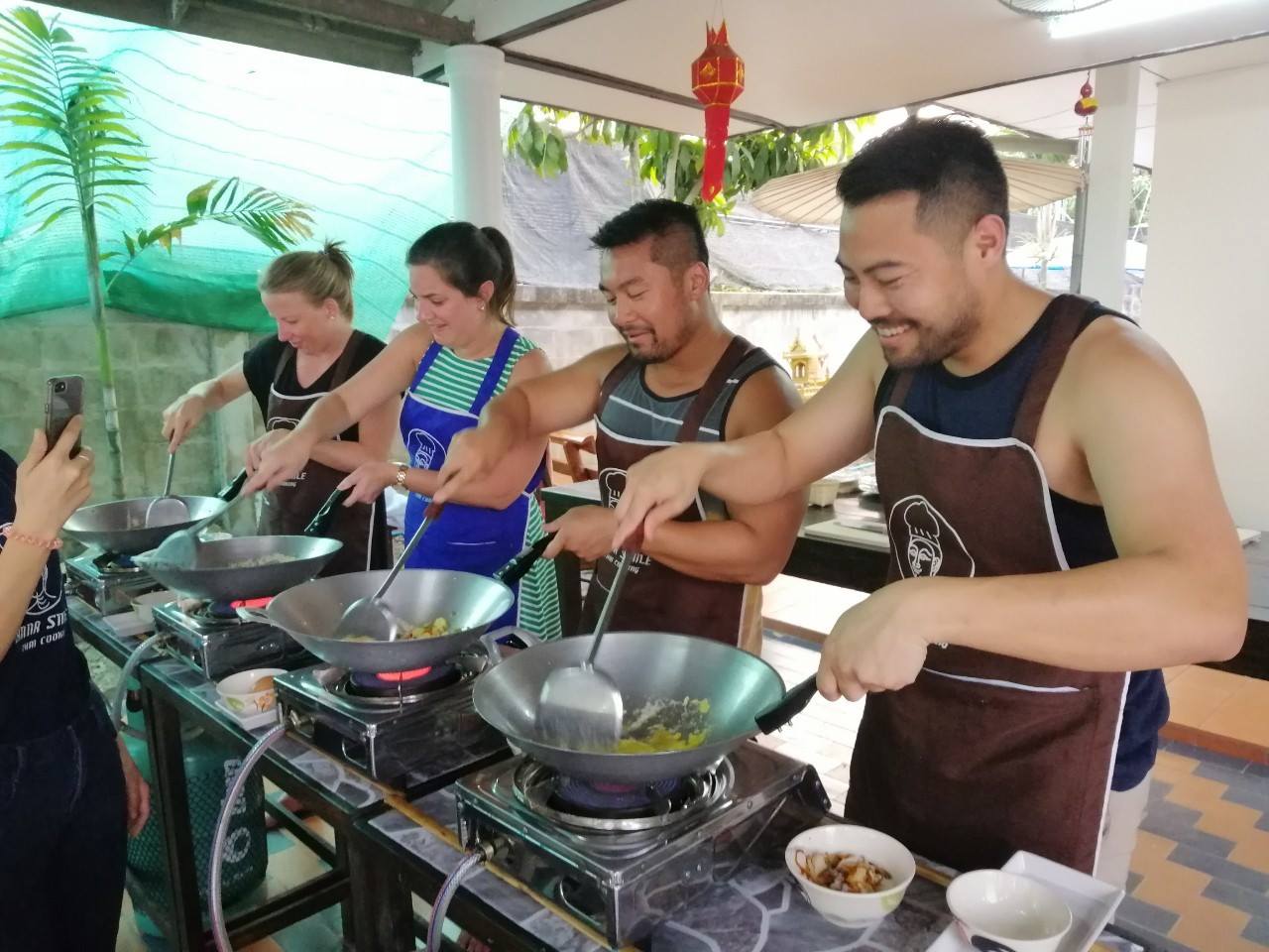 Thai Cooking Class and Market tour with Lanna Smile Thai Cooking