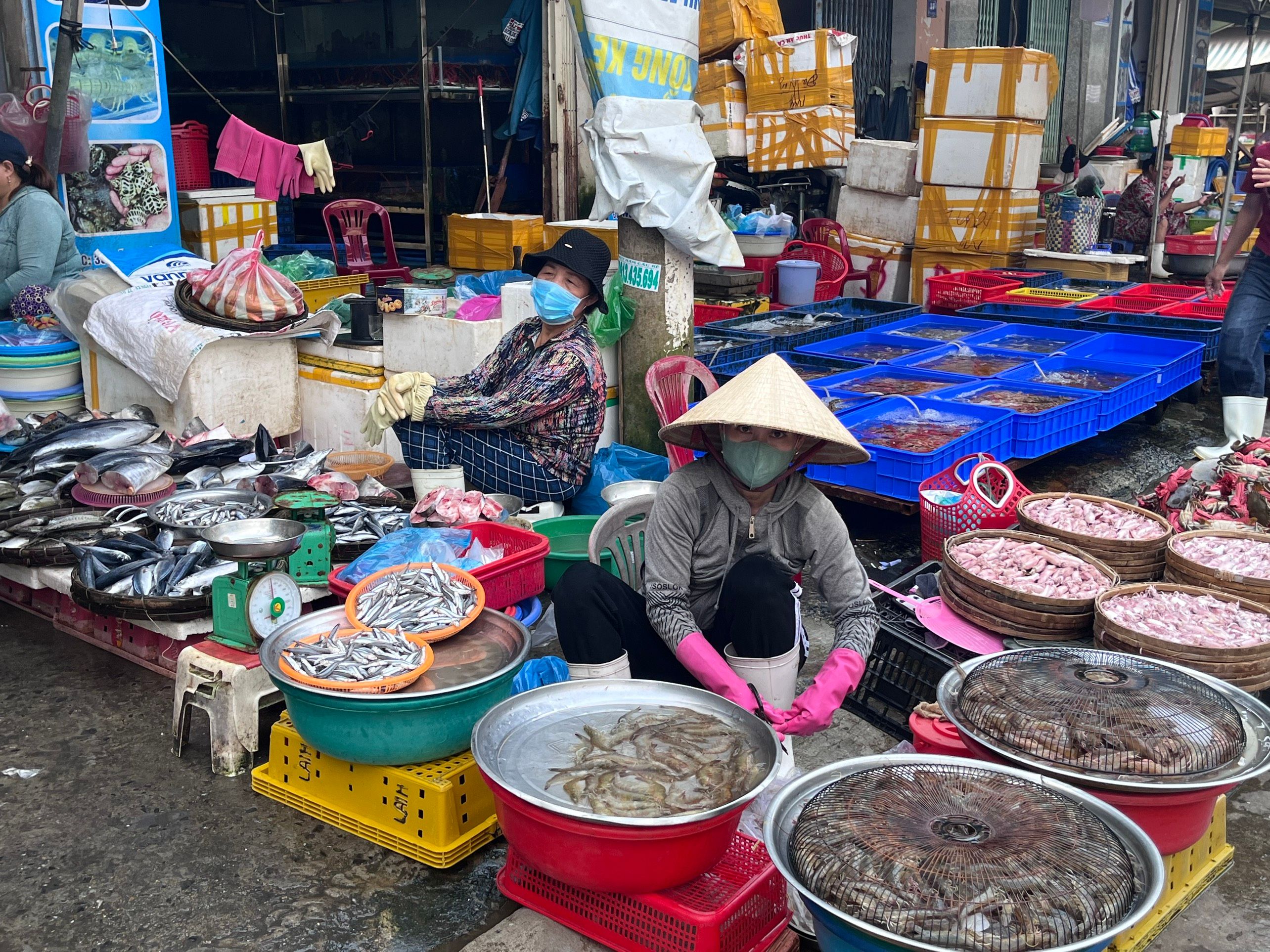 5 Dishes Traditional Cuisine Cooking Class with Market Tour in Da Nang