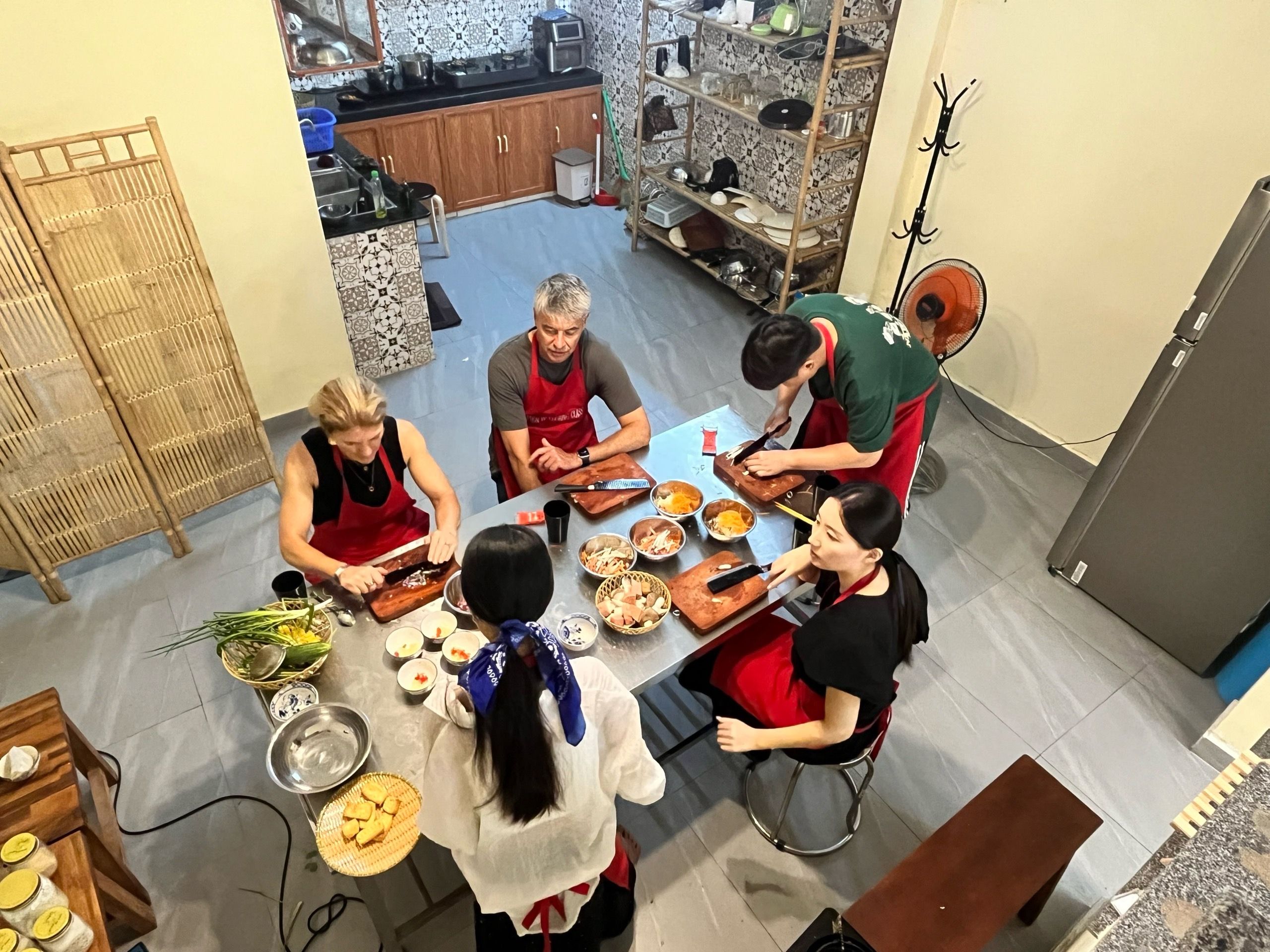 5 Dishes Traditional Cuisine Cooking Class with Market Tour in Da Nang