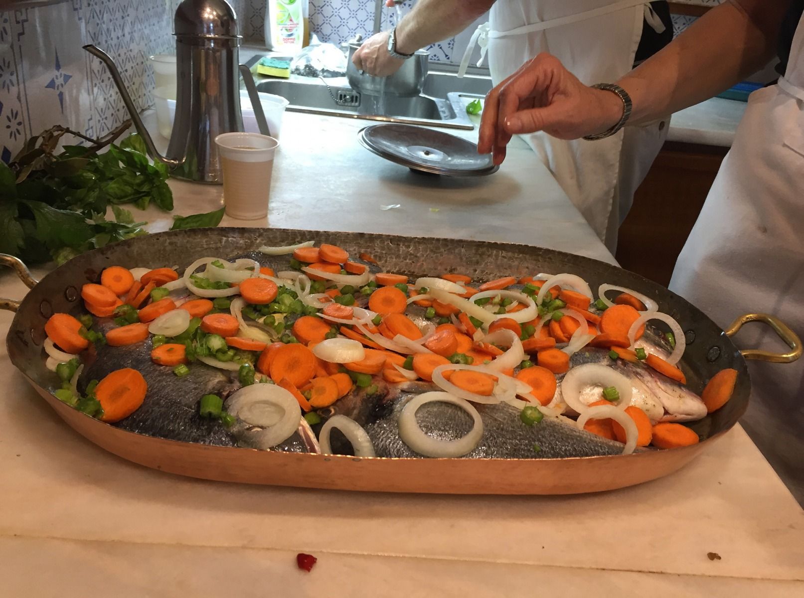 5-Course Cooking Class on Hills of Sorrento in Family Villa