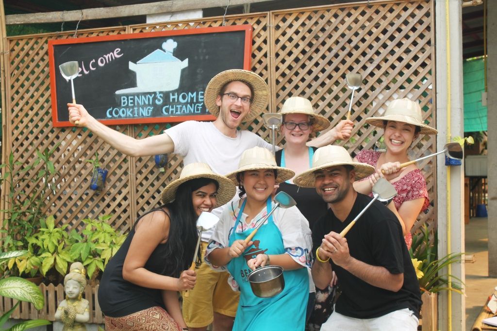 Benny's Home Cooking Class with Local Market Visit & Organic Garden Tour
