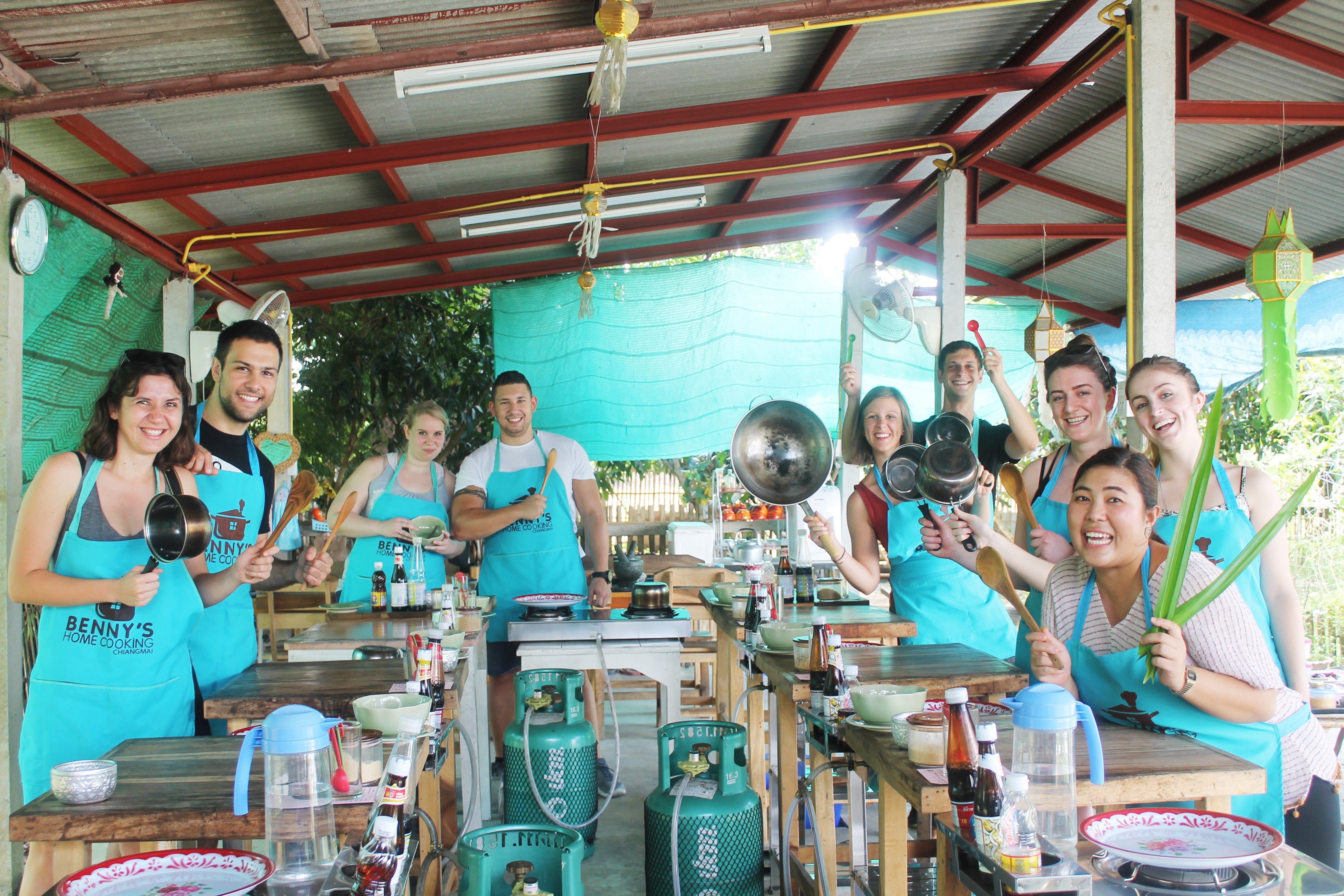 Benny's Home Cooking Class with Local Market Visit & Organic Garden Tour