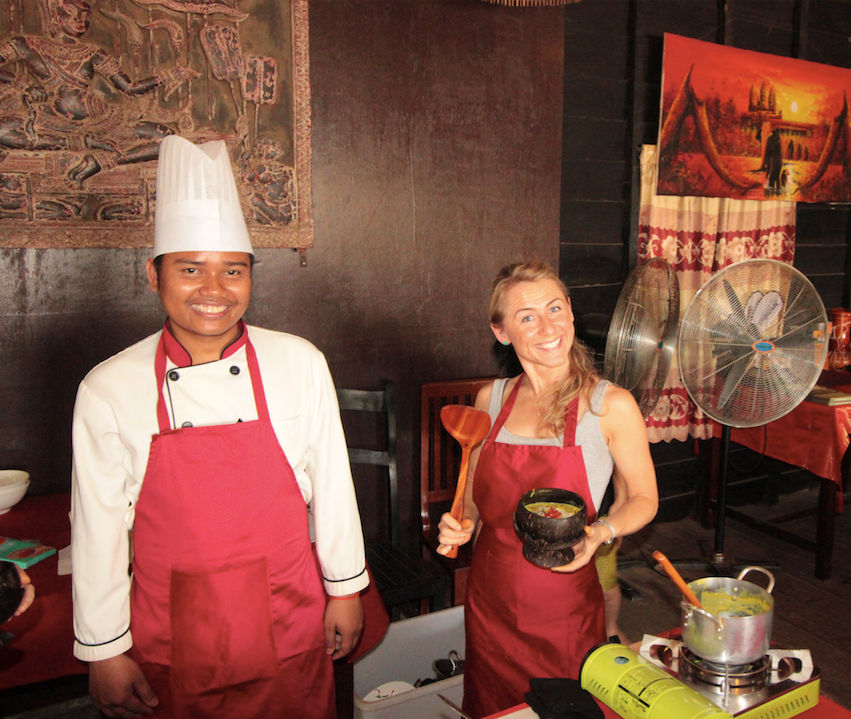 Cooktuk-Kochkurs & Besuch des Angkor-Tempels in Siem Reap