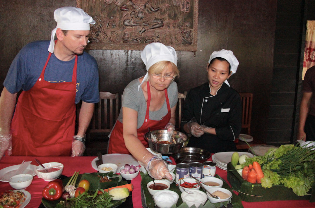 Cooking Class inside the Angkor Archeological Park