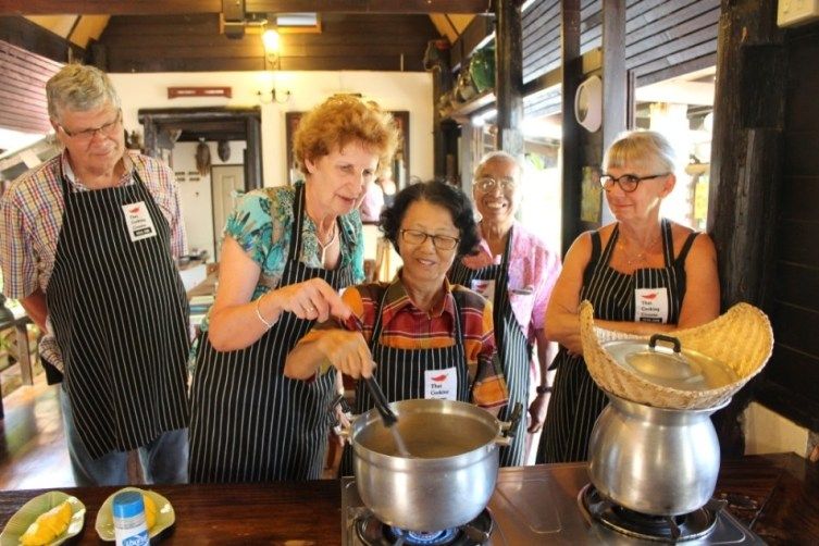 Thai Cooking Course and Hua Hin’s 100 year Old Fresh Market tour