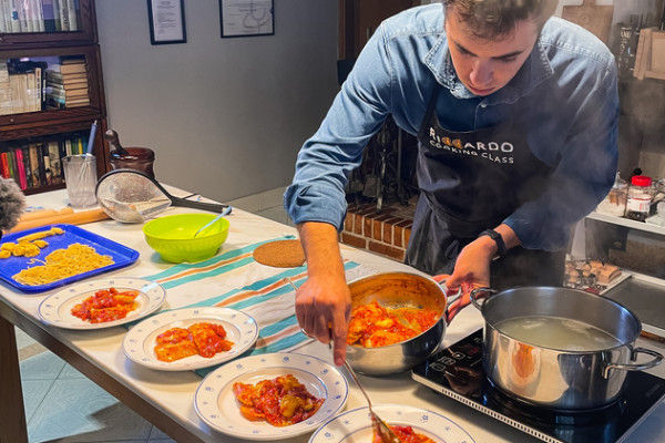 A Private Italian Culinary Class with Tailored Menus Fixed Price Up to 8 People
