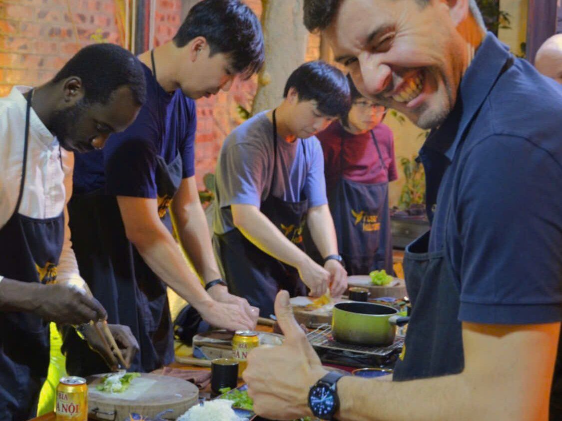 A Taste of Hanoi: Banh Xeo, Pho & Che Ngo in a Garden Villa