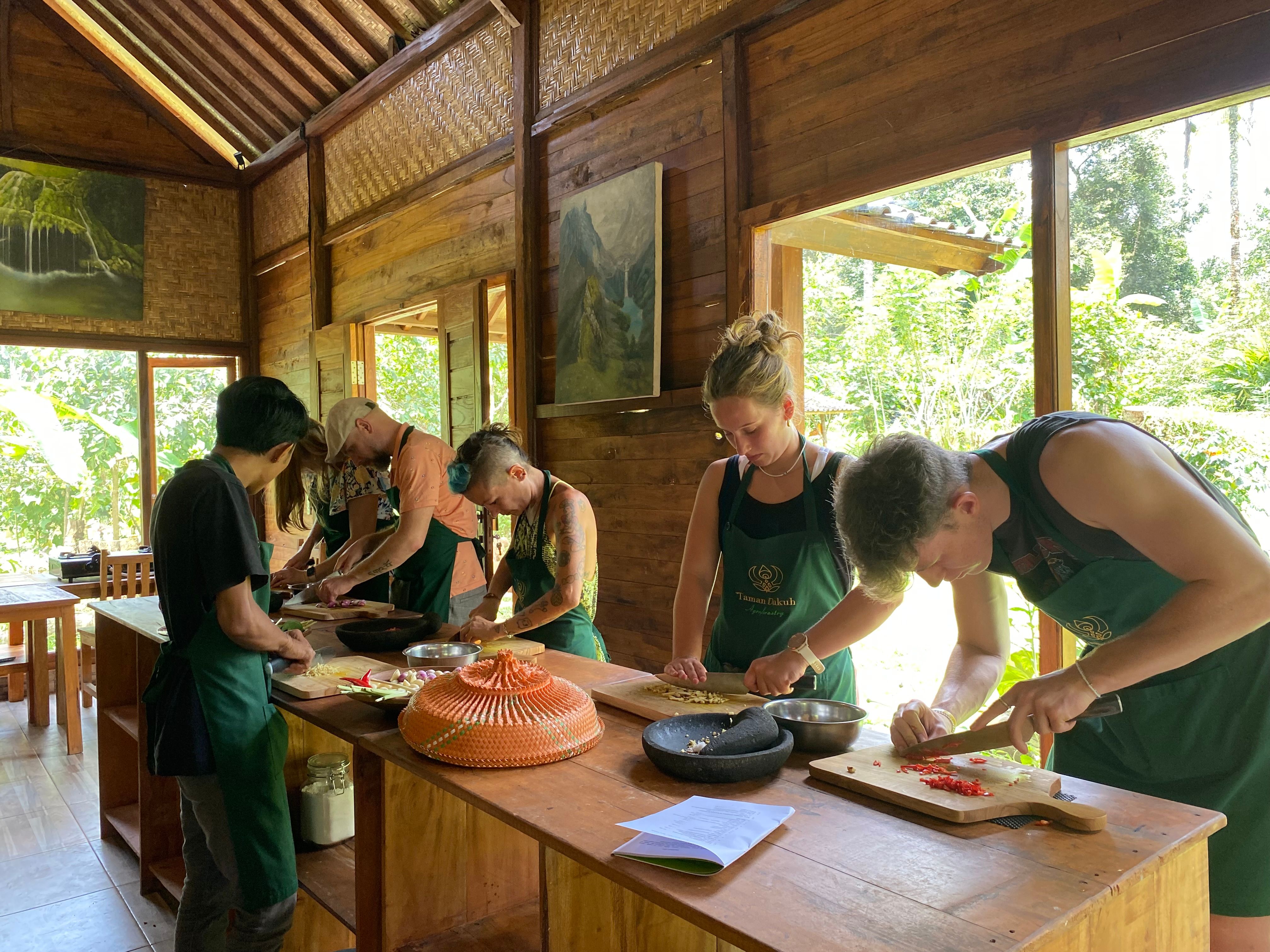 Advanced Balinese Cooking Class on Organic Farm - Morning Class