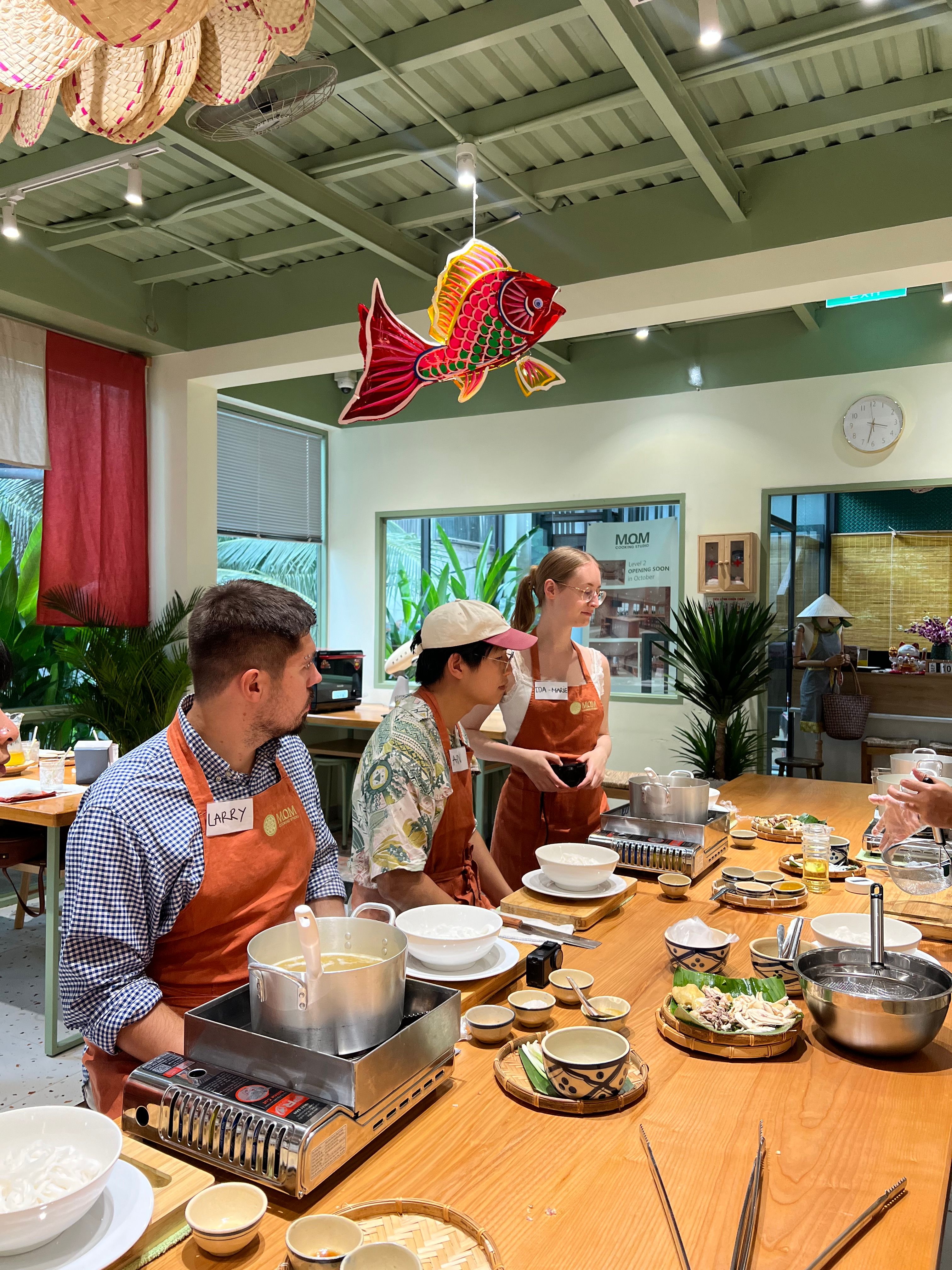 Afternoon Class on Making Pho and Banh Mi