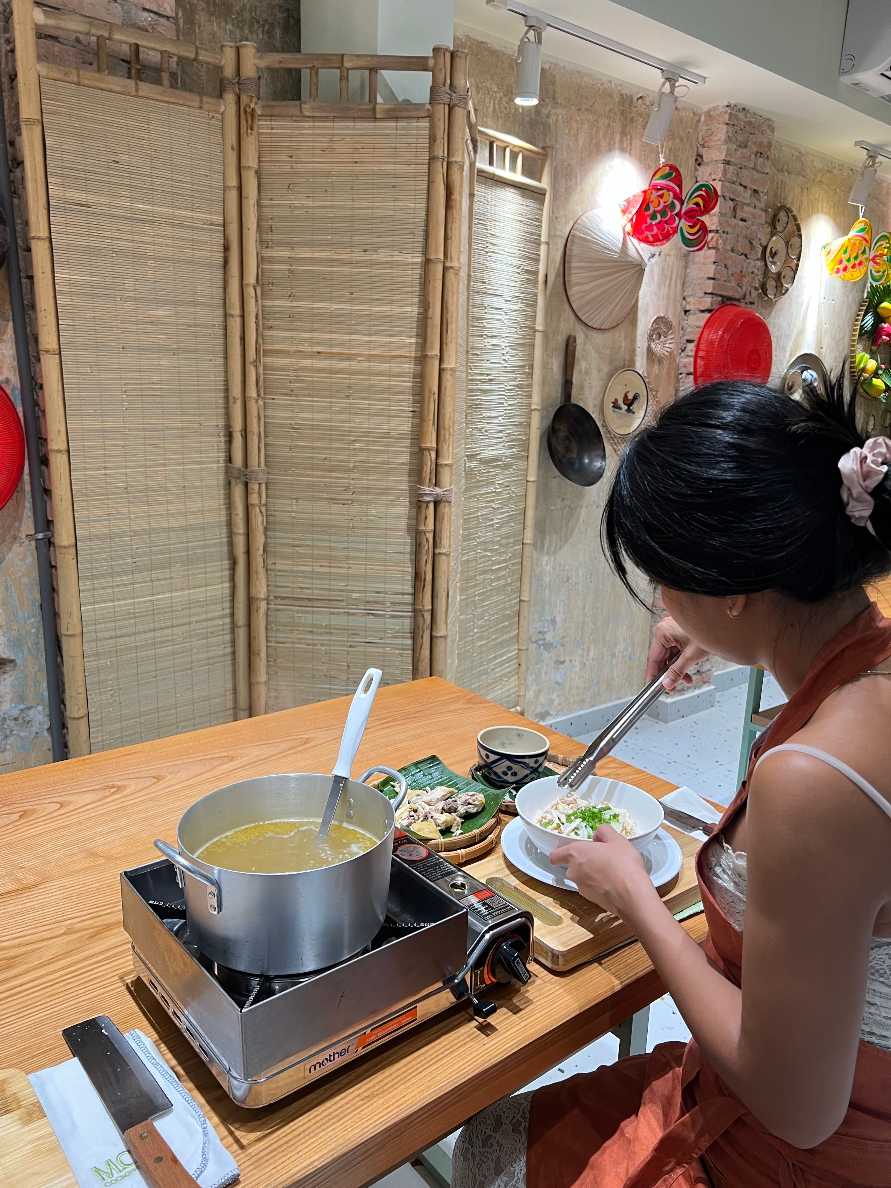 Afternoon Class on Making Pho and Banh Mi