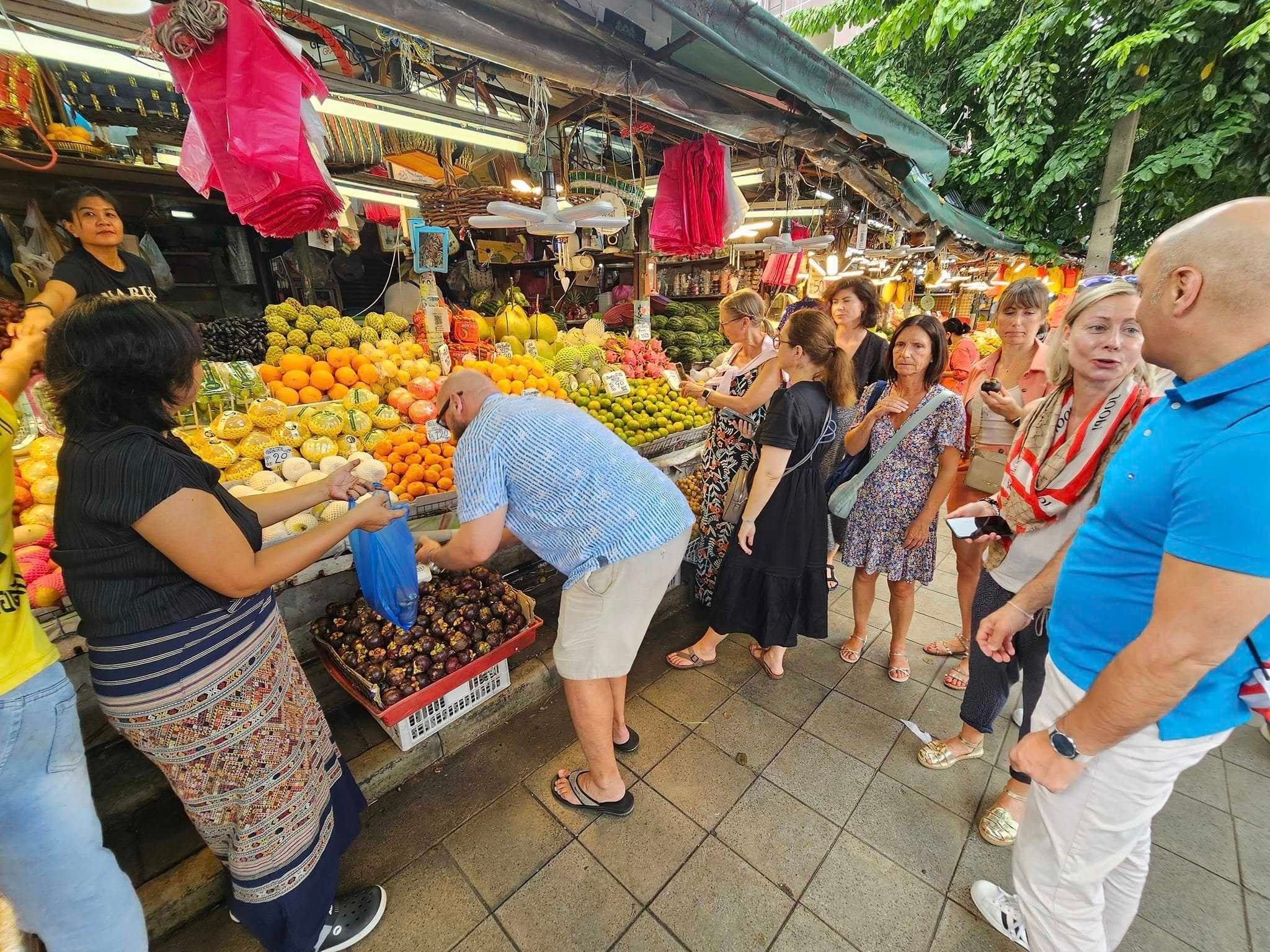 Thai Cooking Experience with German-Speaking Instructor, Market Tour, and Thai Herbal Tea Tasting