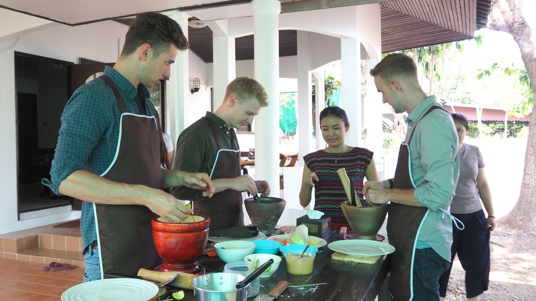 Thai Cooking Class and Market tour with Lanna Smile Thai Cooking
