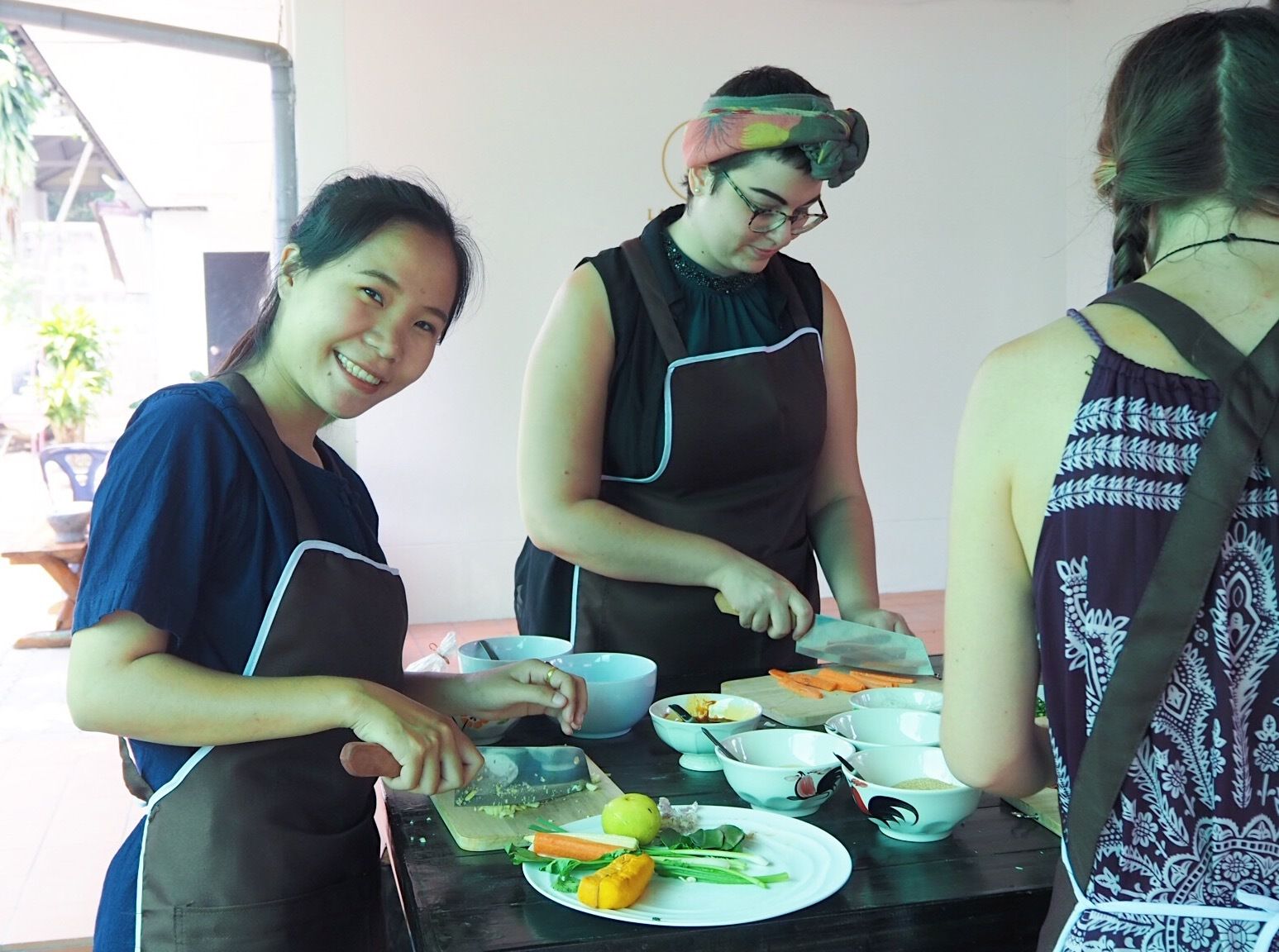 Thai Cooking Class and Market tour with Lanna Smile Thai Cooking