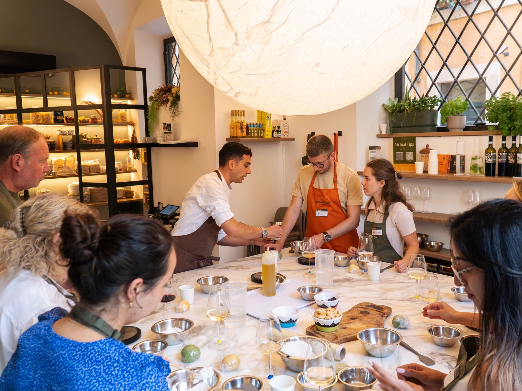 All-in-One Italian Cooking Experience: Pizza, Pasta & Gelato Near the Colosseum
