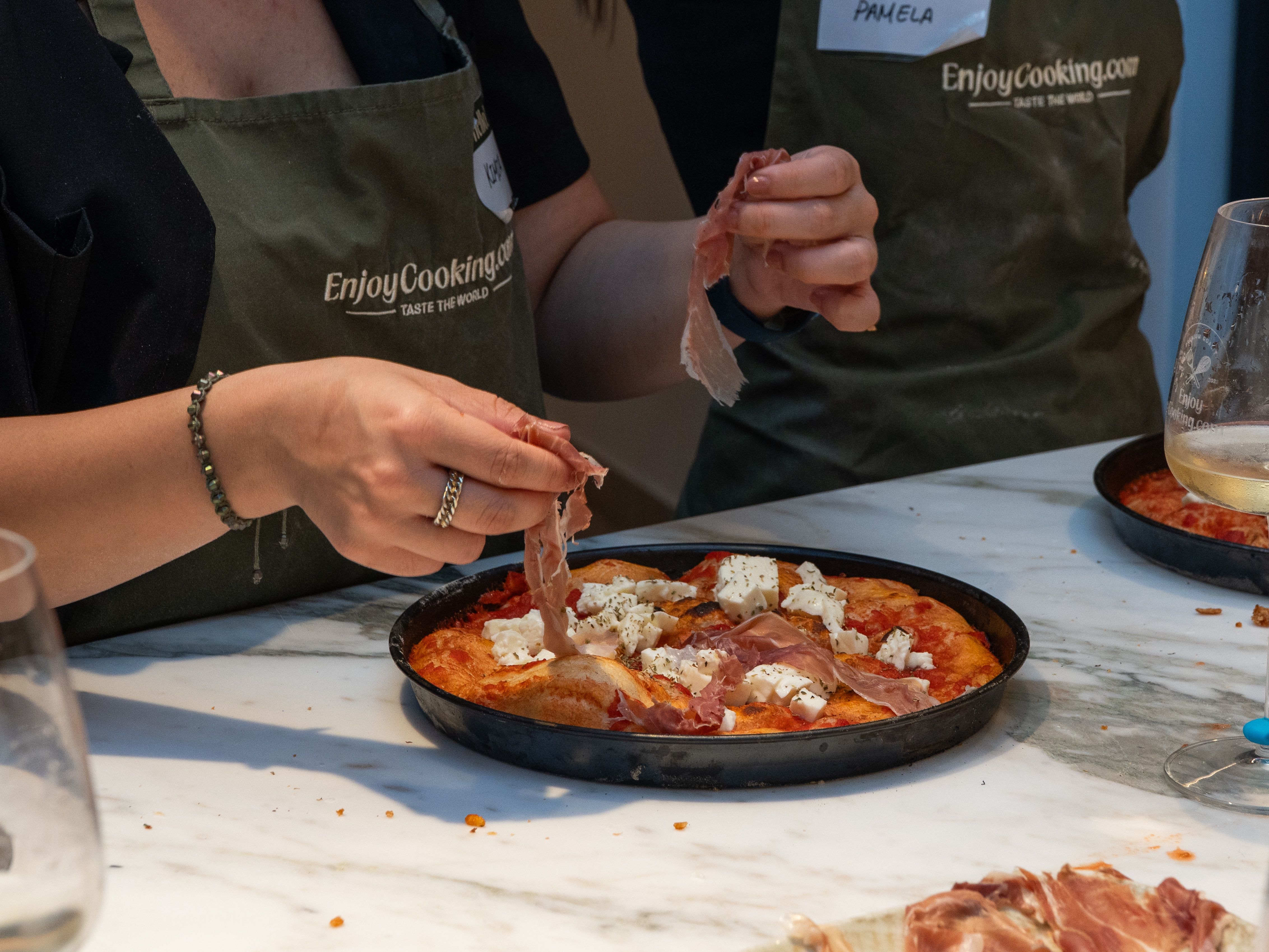 All-in-One Italian Cooking Experience: Pizza, Pasta & Gelato Near the Colosseum
