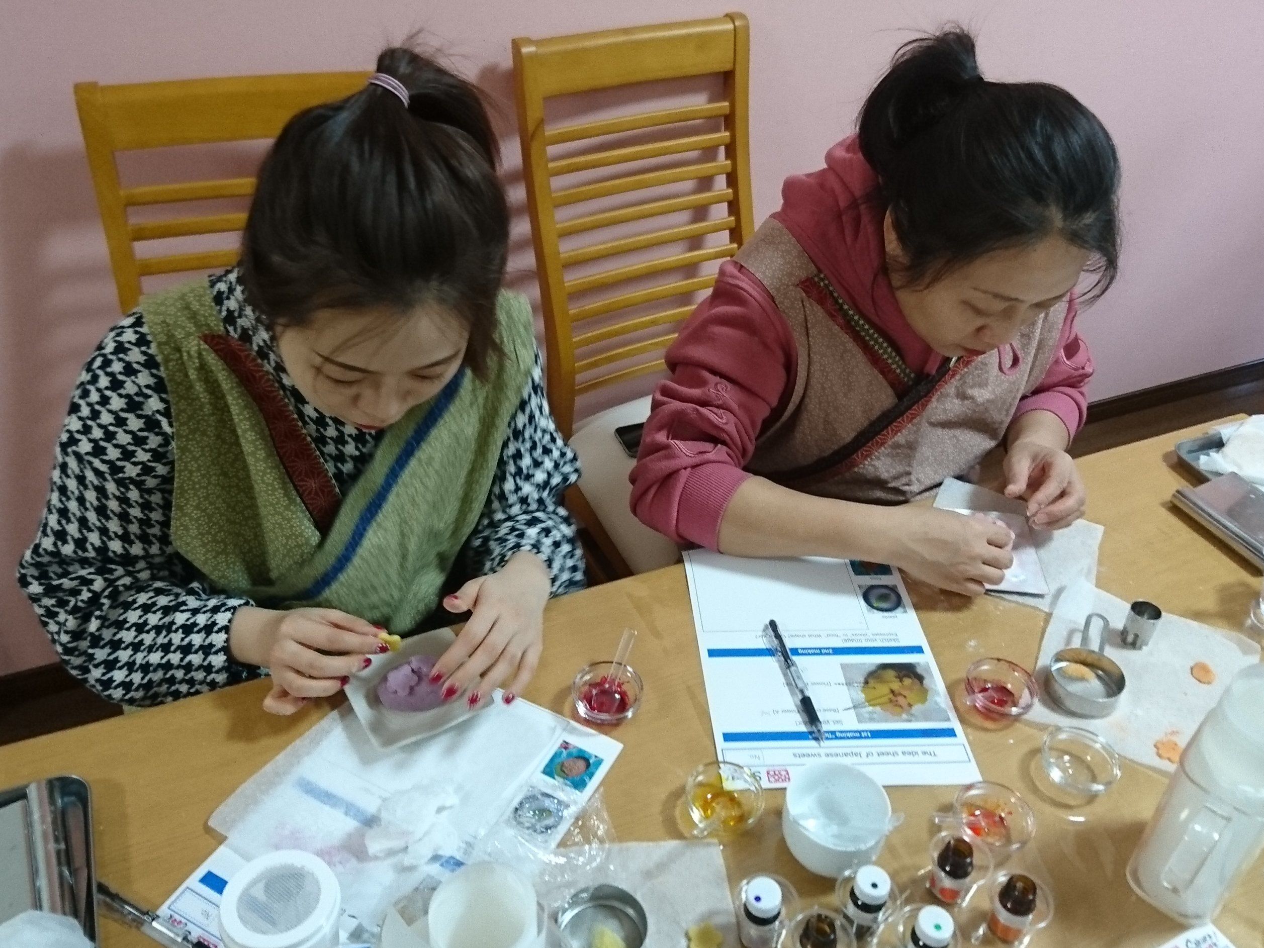 Amazing Japanese Sweets Making Class