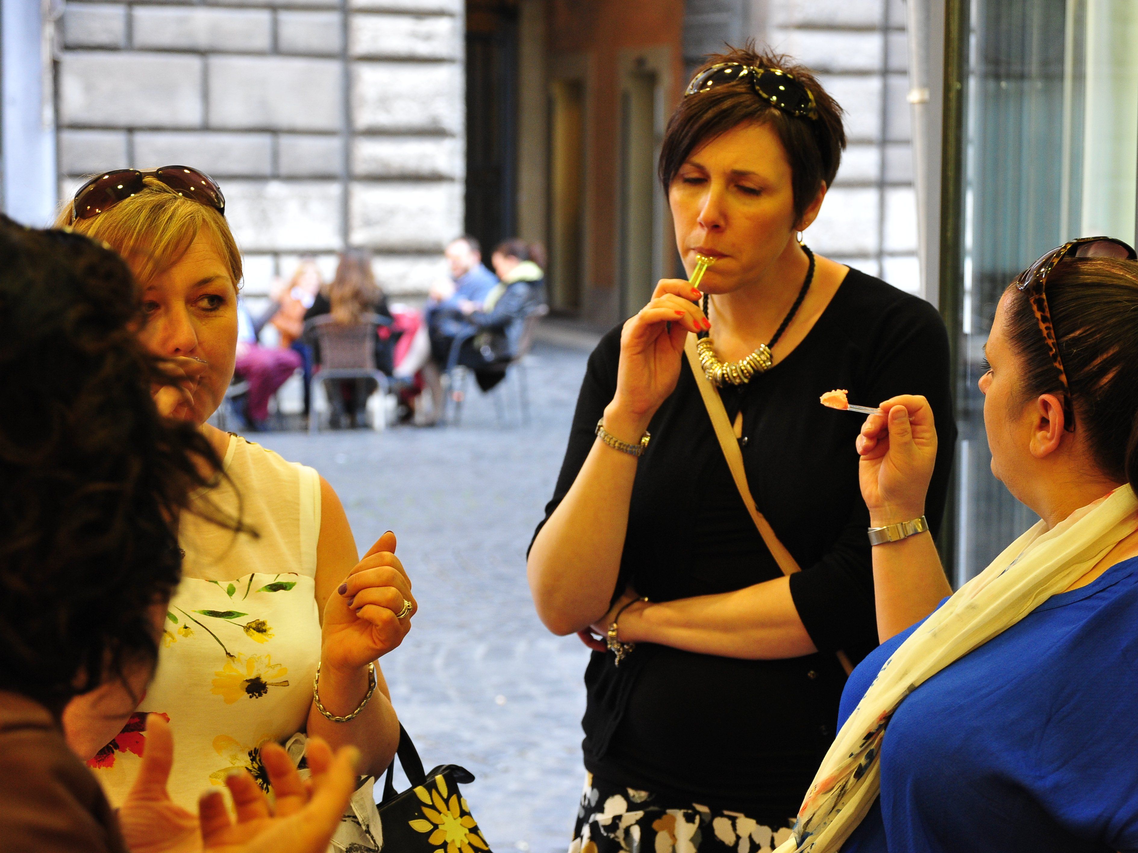 Amazing Organic Tiramisu and Gelato Cooking Class near Campo de' Fiori