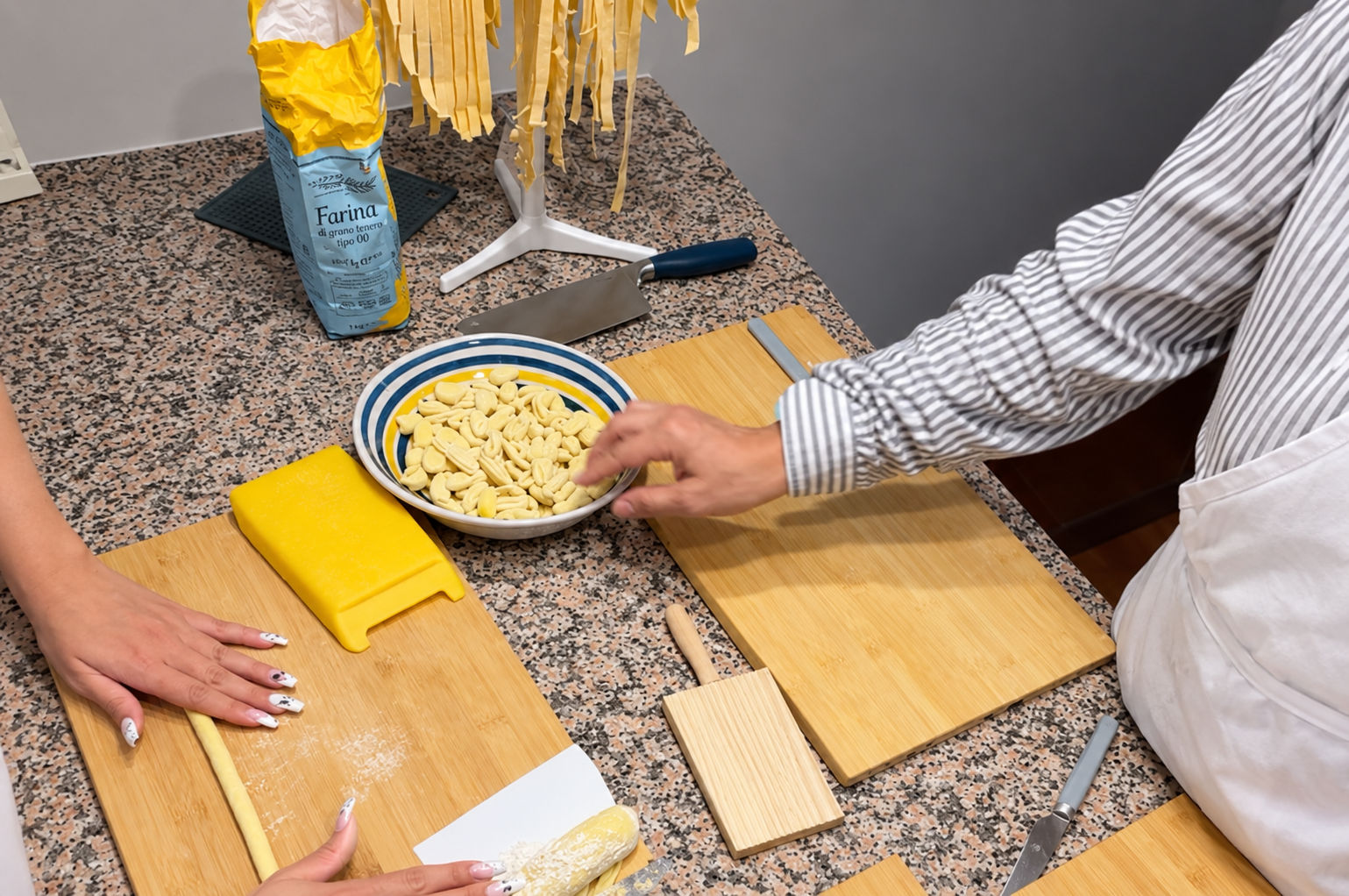 Authentic Milanese Fresh Pasta Cooking Experience