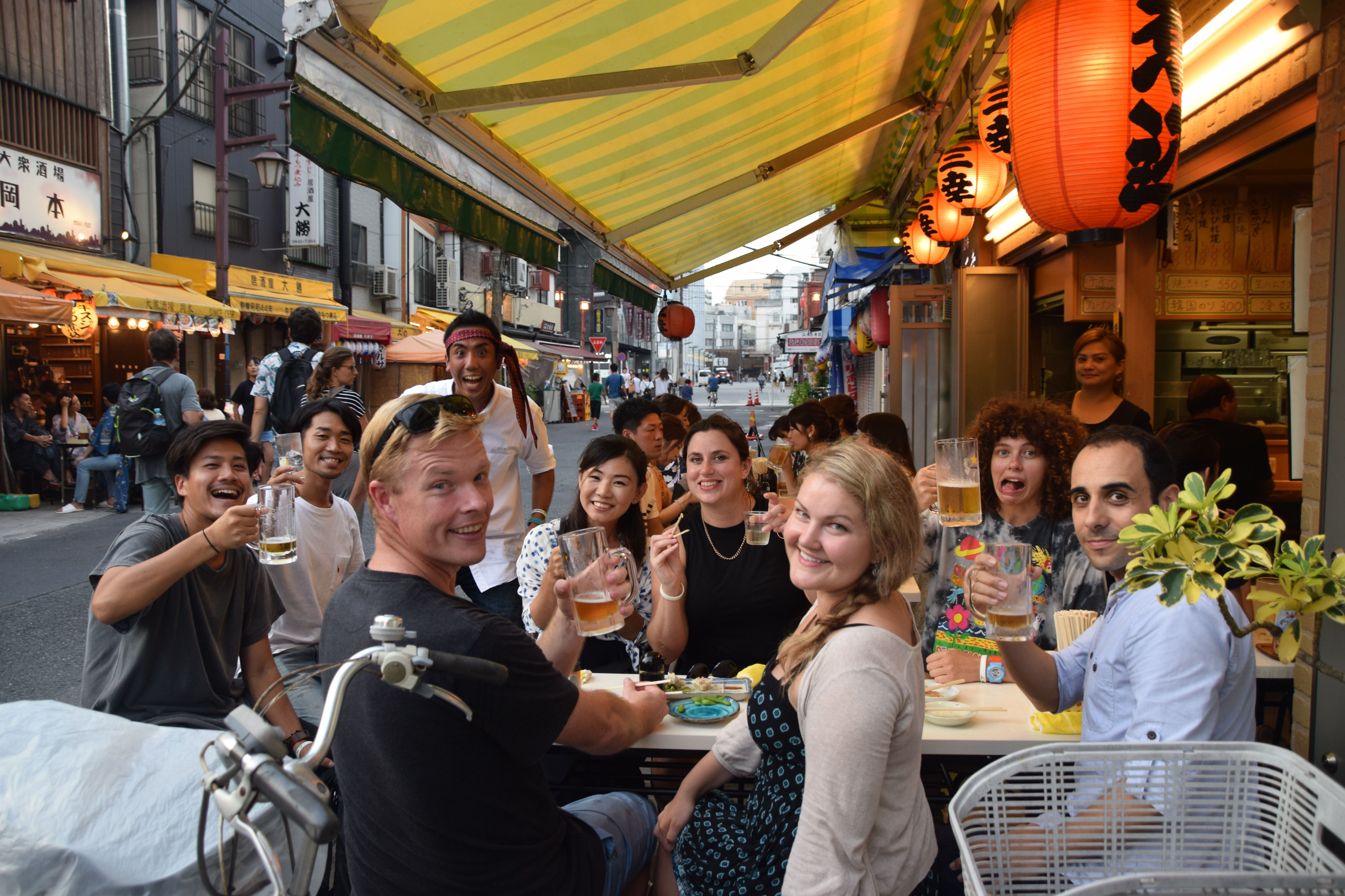 Asakusa Evening Izakaya Food and Sake Tasting Tour