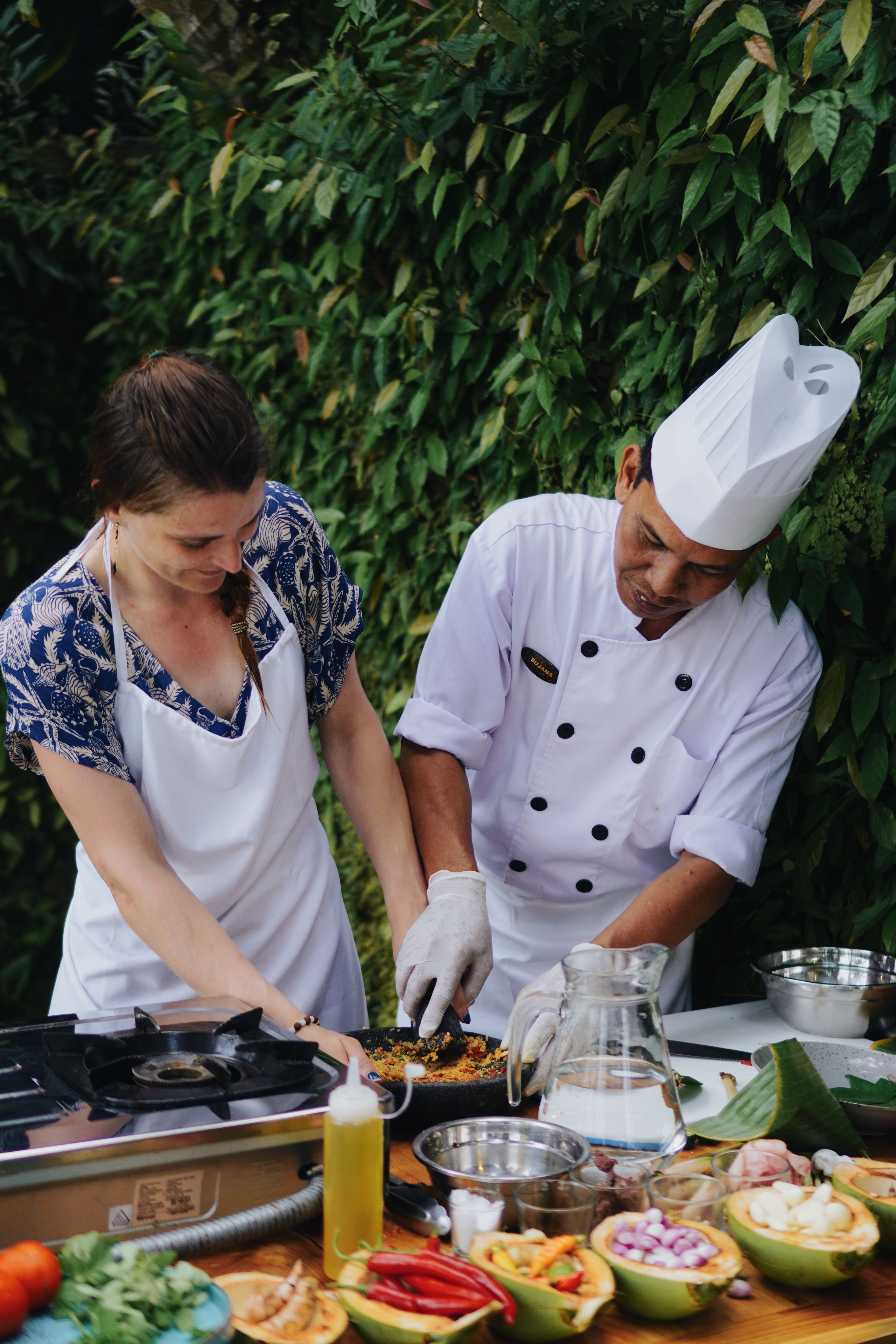 Authentic Balinese Cooking Class with a Chef