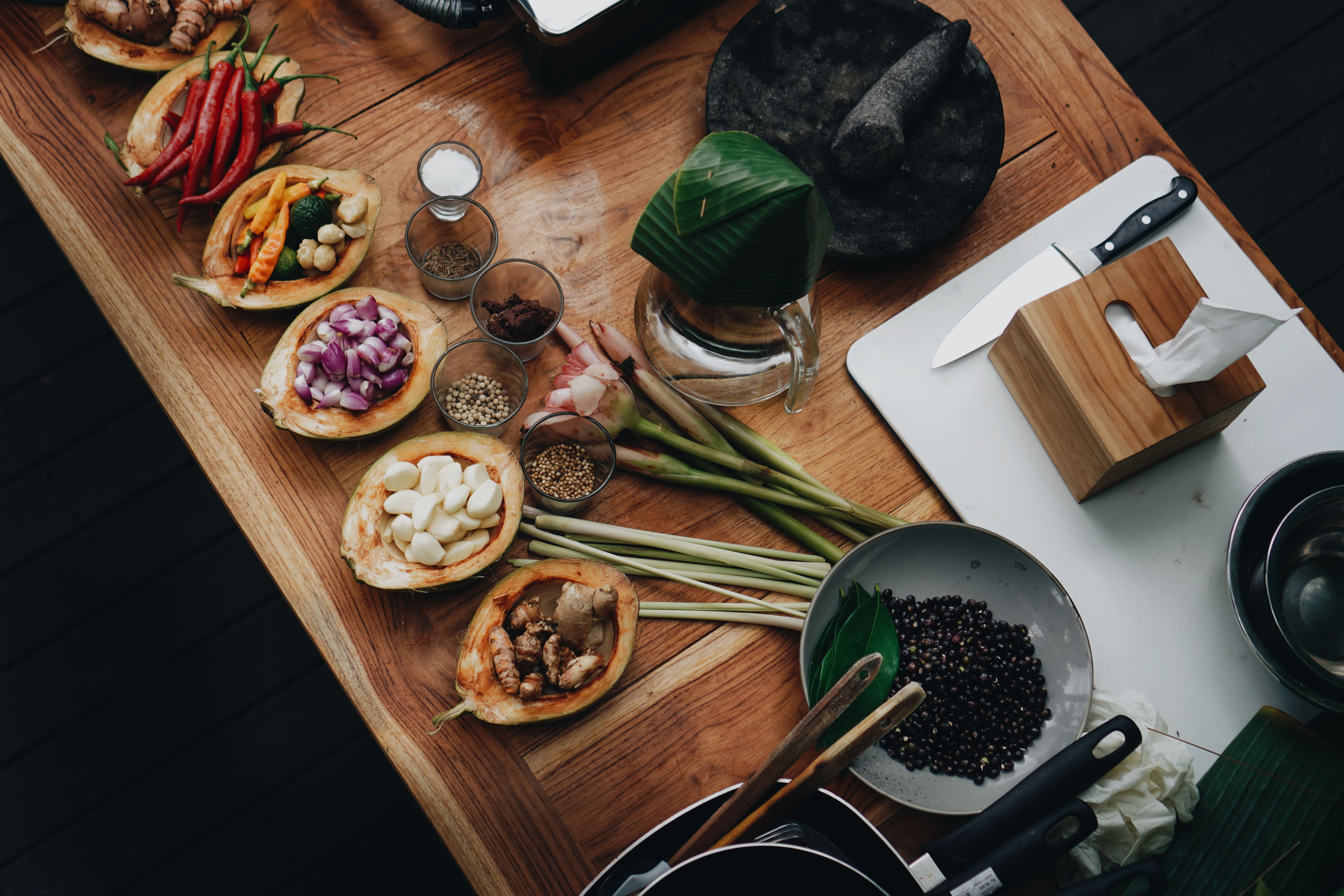 Authentic Balinese Cooking Class with a Chef