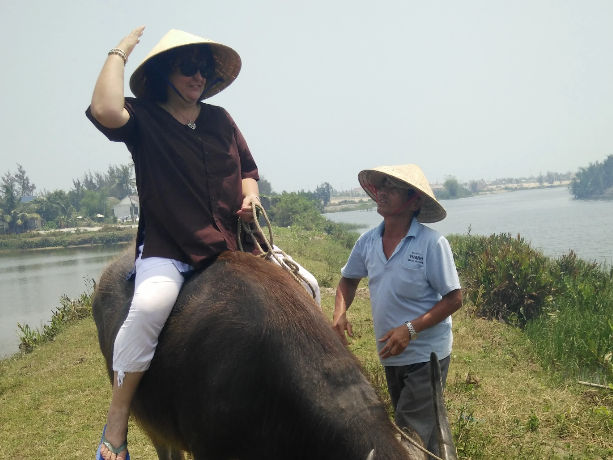 Tra Que Water Wheel Cooking Class with Organic Herb Garden Visits