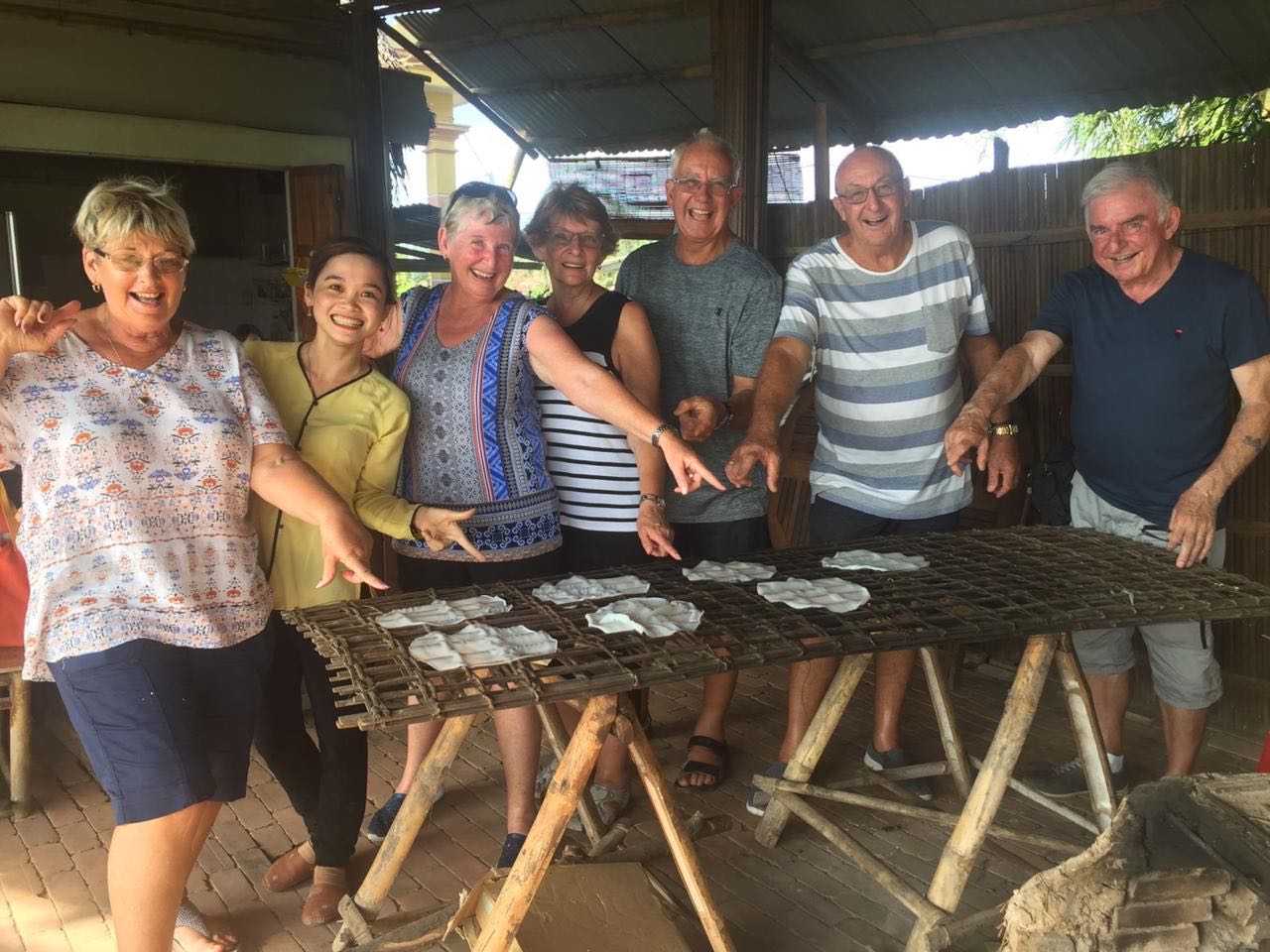 Tra Que Water Wheel Cooking Class with Organic Herb Garden Visits