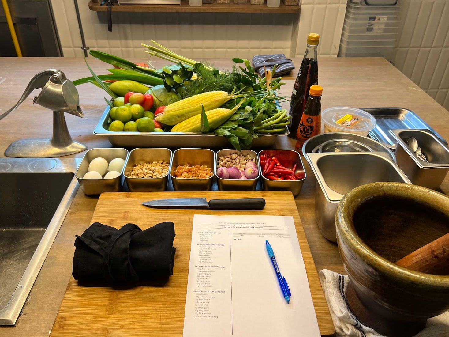 Authentic Isan Cuisine with a Professional Chef