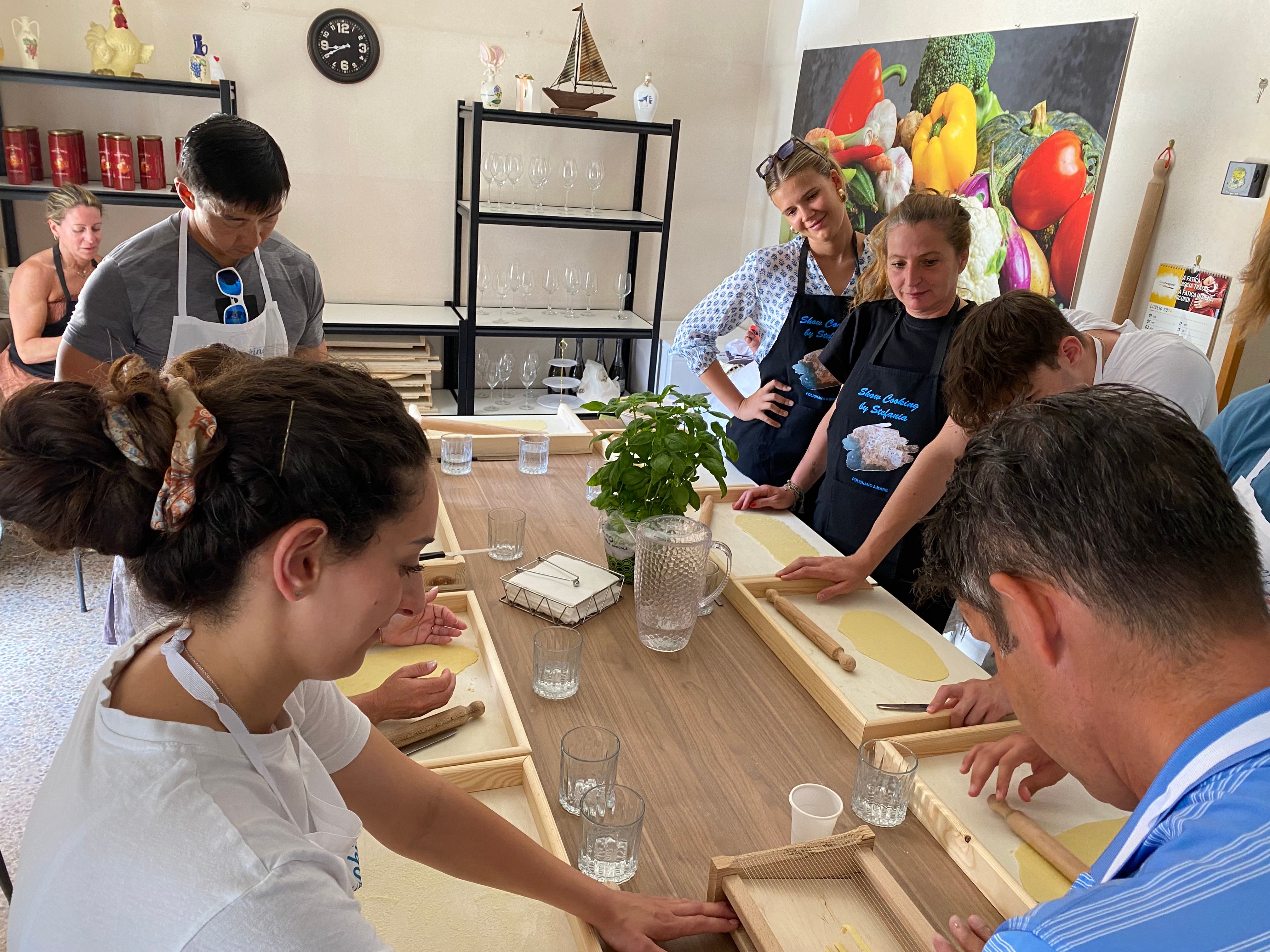 Authentic Italian Pasta Culinary Class in Polignano a Mare