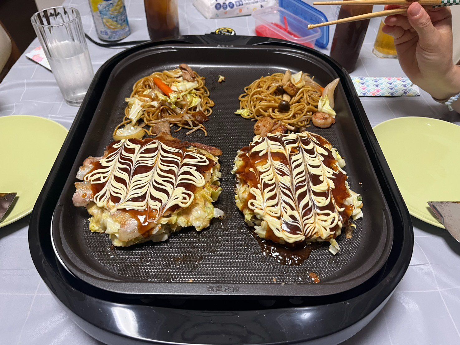Authentic Japanese Okonomiyaki & Yakisoba  Cooking Experience