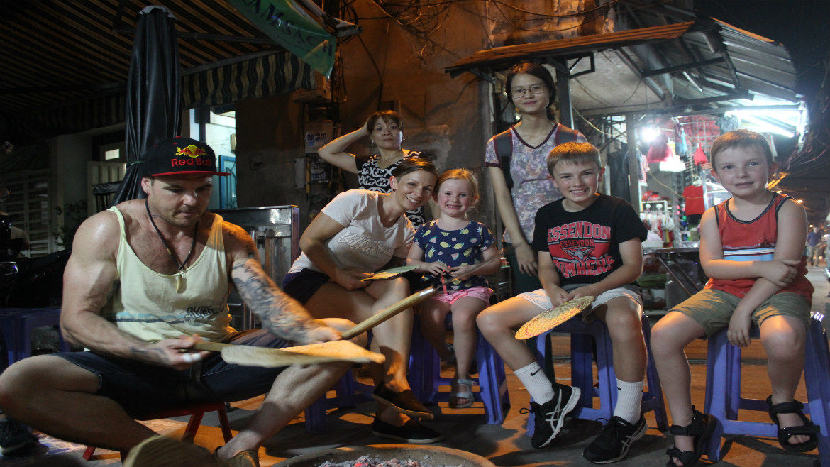 Authentic Local Foodie Motorbike Experience