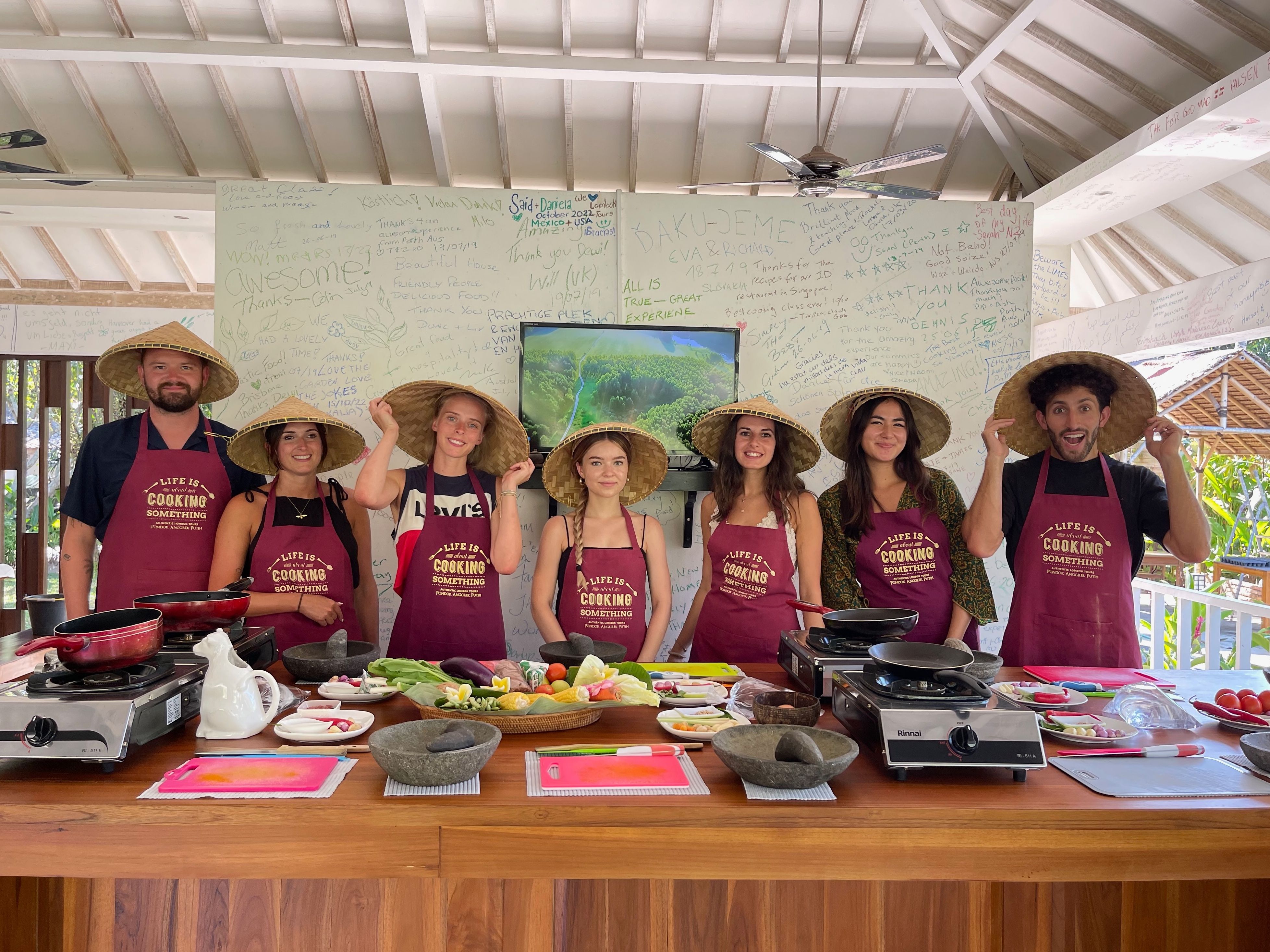 Authentic Lombok Cooking Class with a Tropical Garden Tour