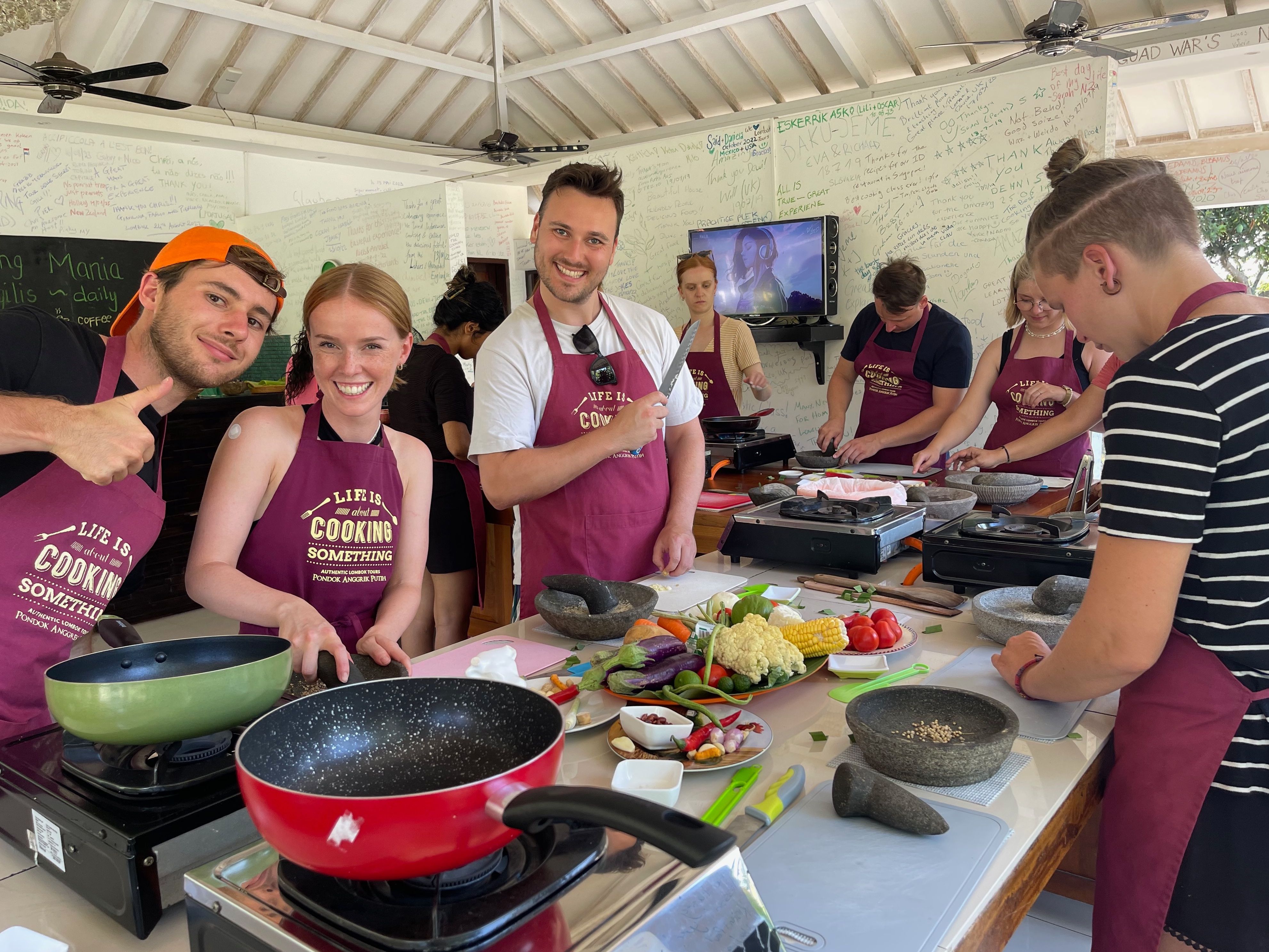 Authentic Lombok Cooking Class with a Tropical Garden Tour