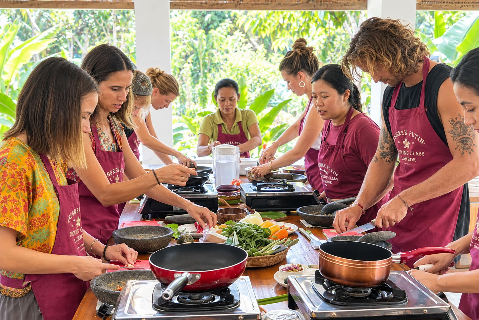 Authentic Lombok Cooking Class with a Tropical Garden Tour