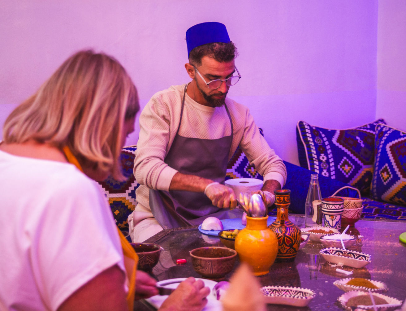 Authentic Moroccan Cooking Class & Market Experience in Marrakech