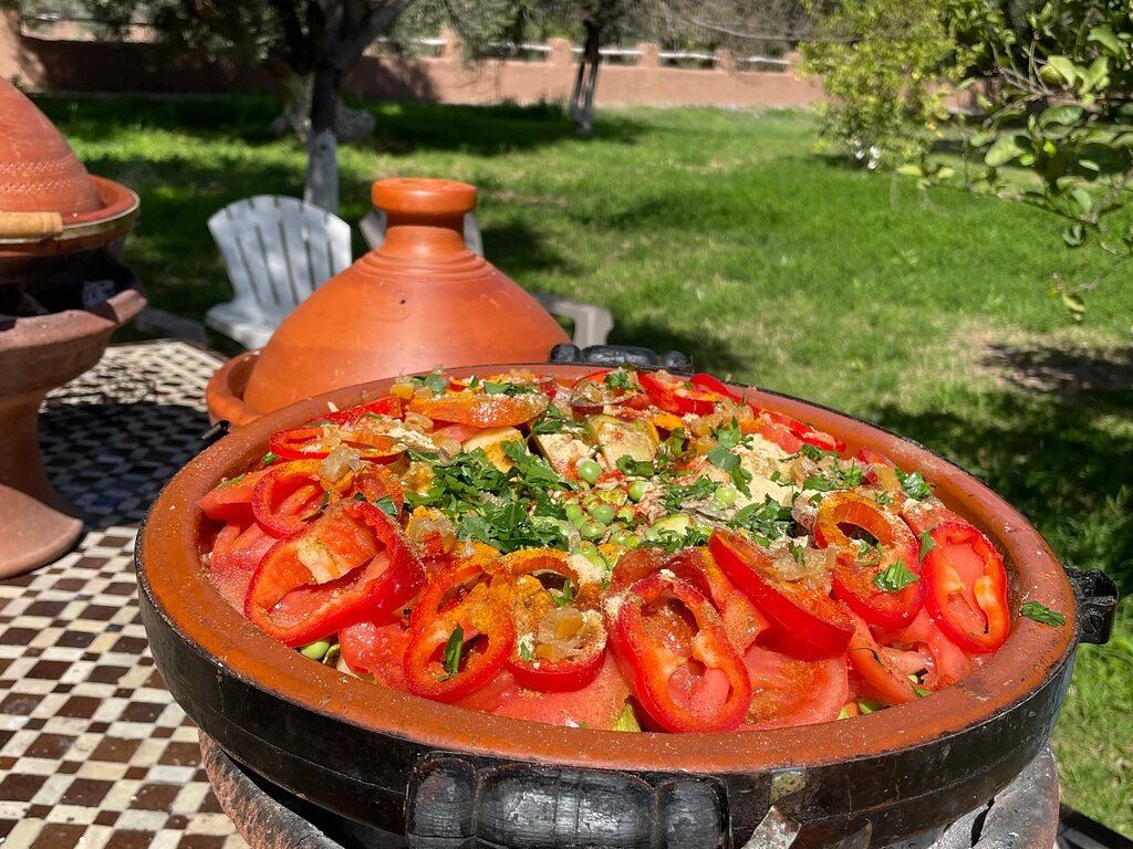 Cours de cuisine marocaine authentique dans une ferme près de Marrakech