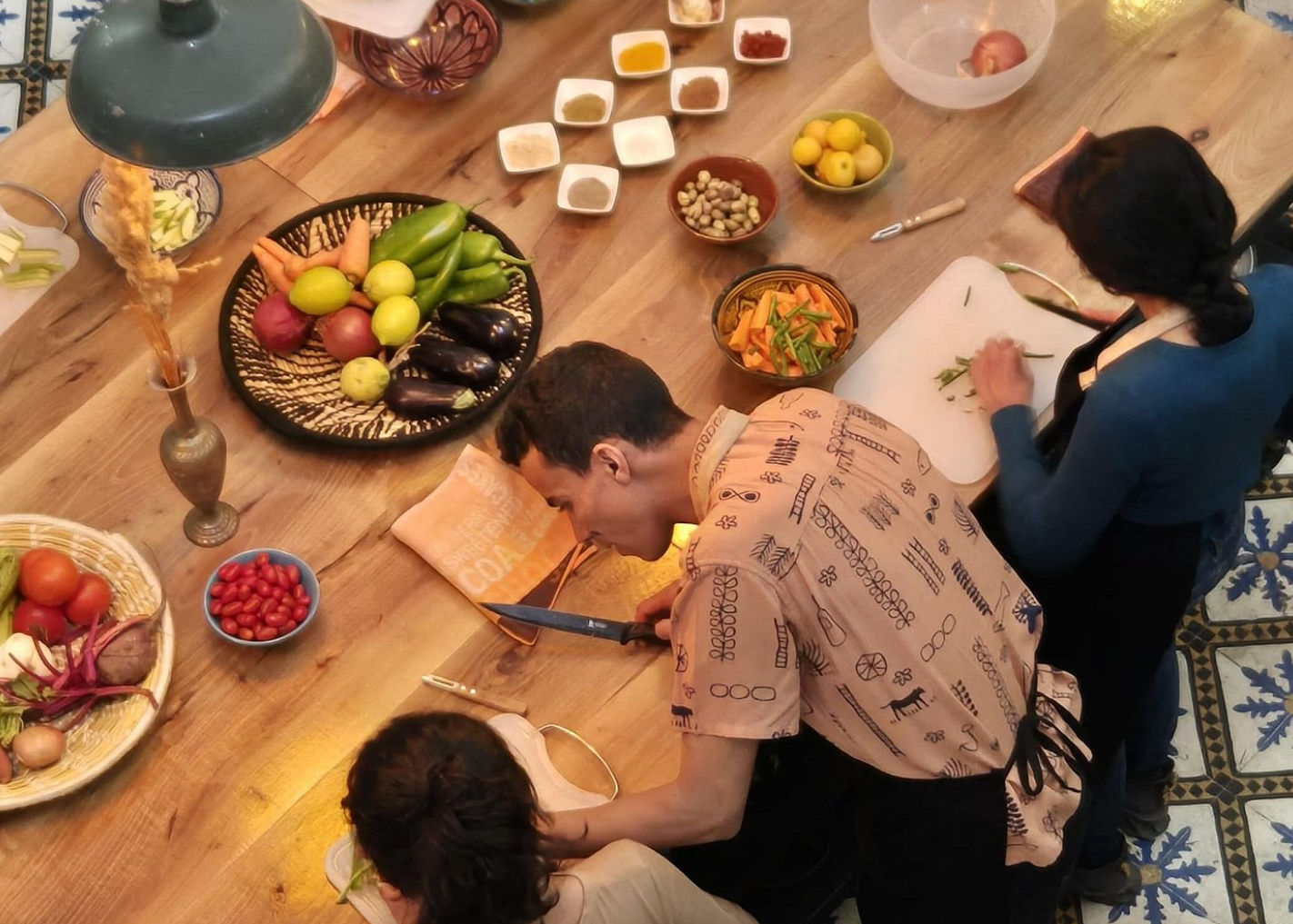 Authentic Moroccan Cooking Experience with a Local Family in Marrakech