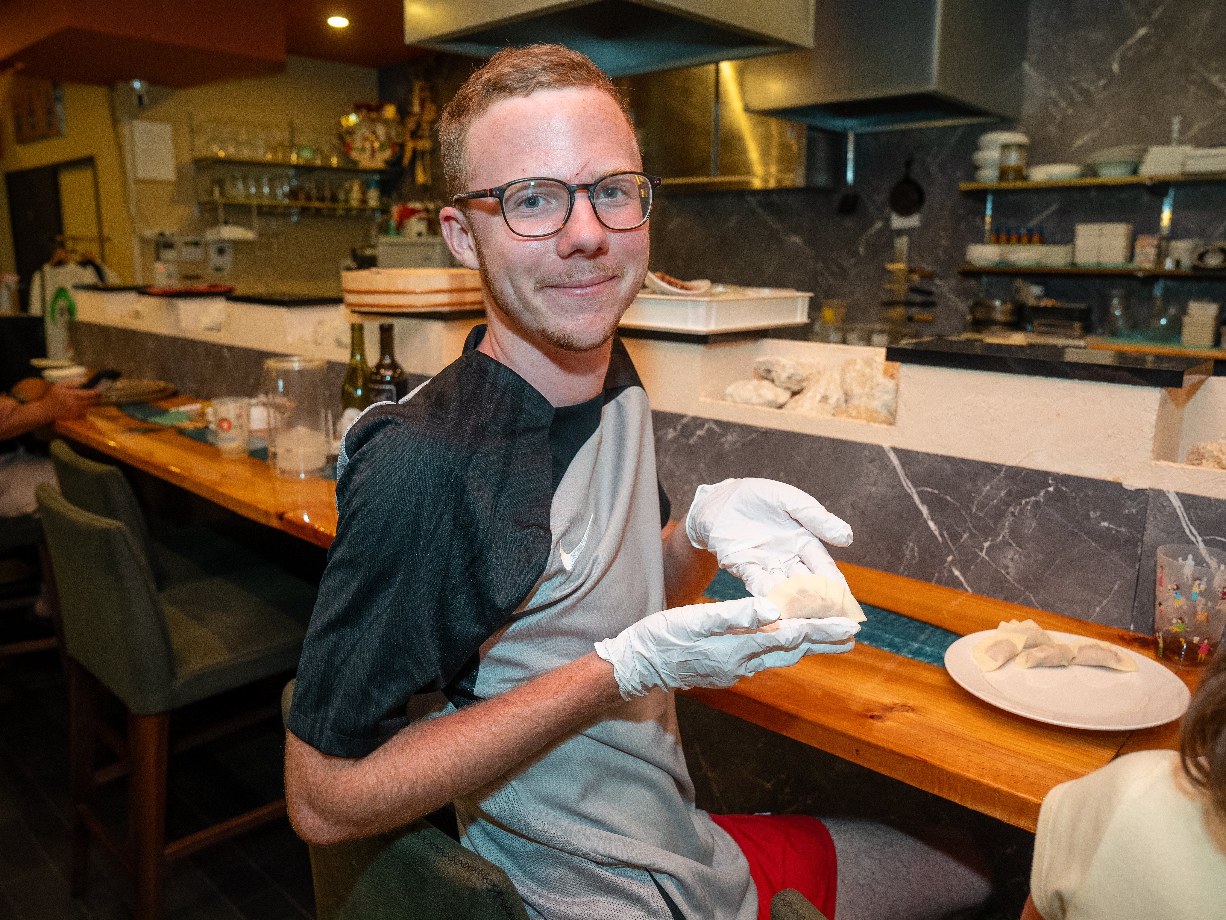 Praktischer Ramen- und Gyoza-Workshop mit einem japanischen Koch in Naha