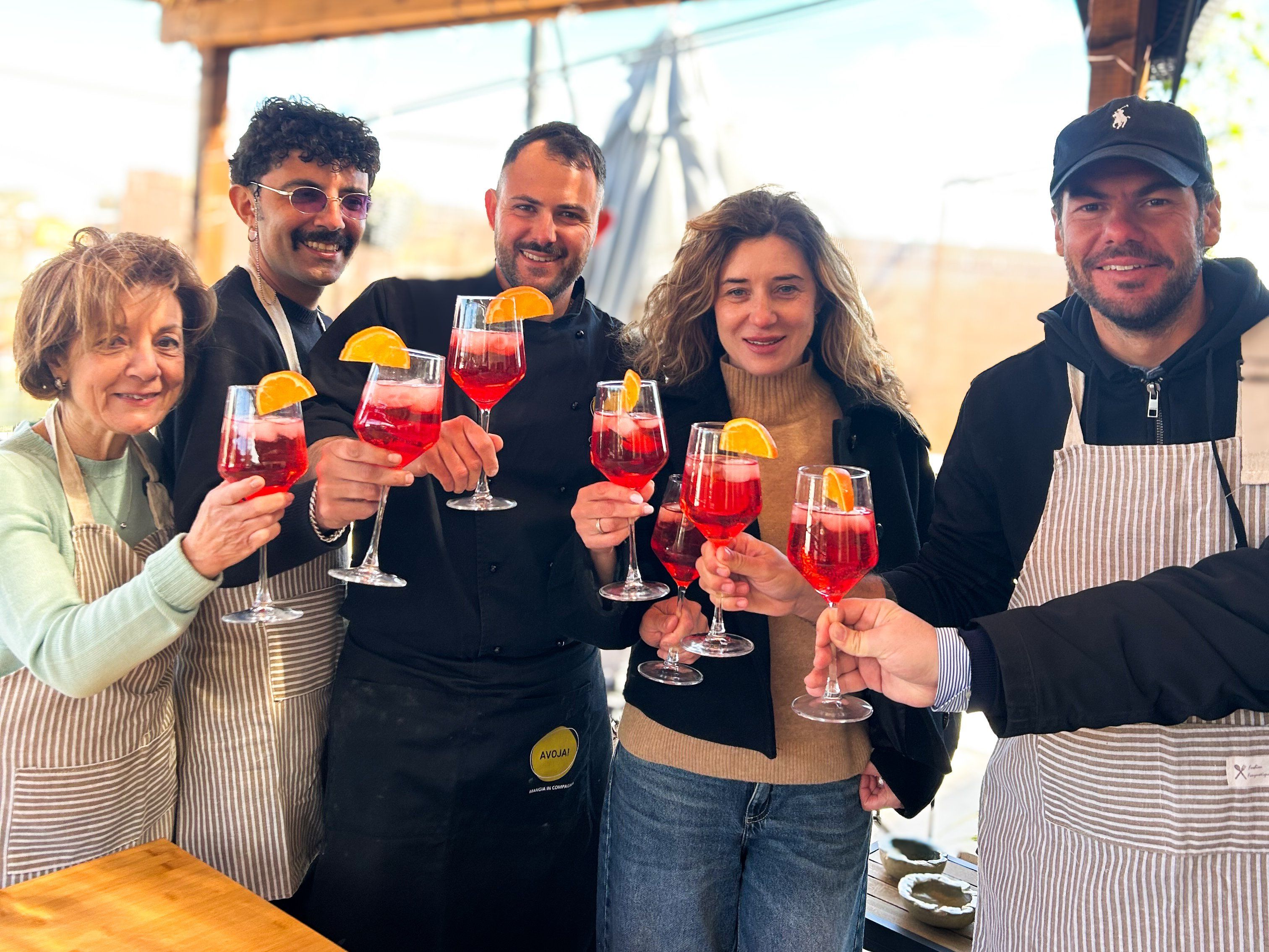 Authentic Roman Cooking Experience on a Private Terrace Near the Vatican
