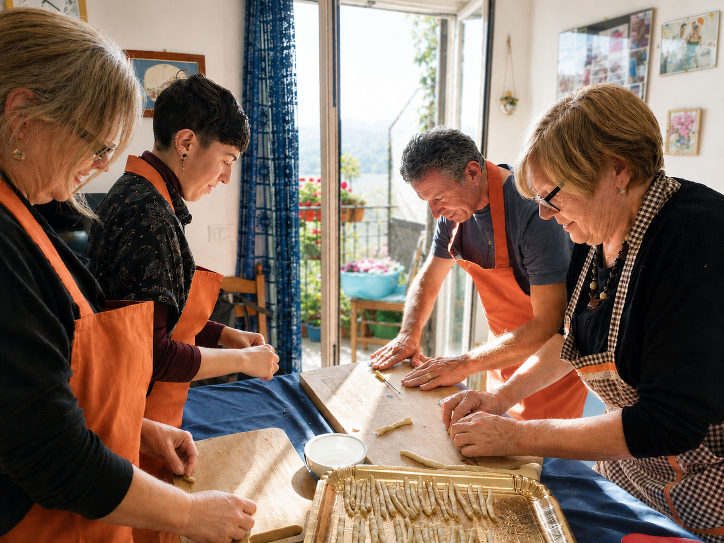 Cours de cuisine sicilienne authentique dans une cuisine familiale