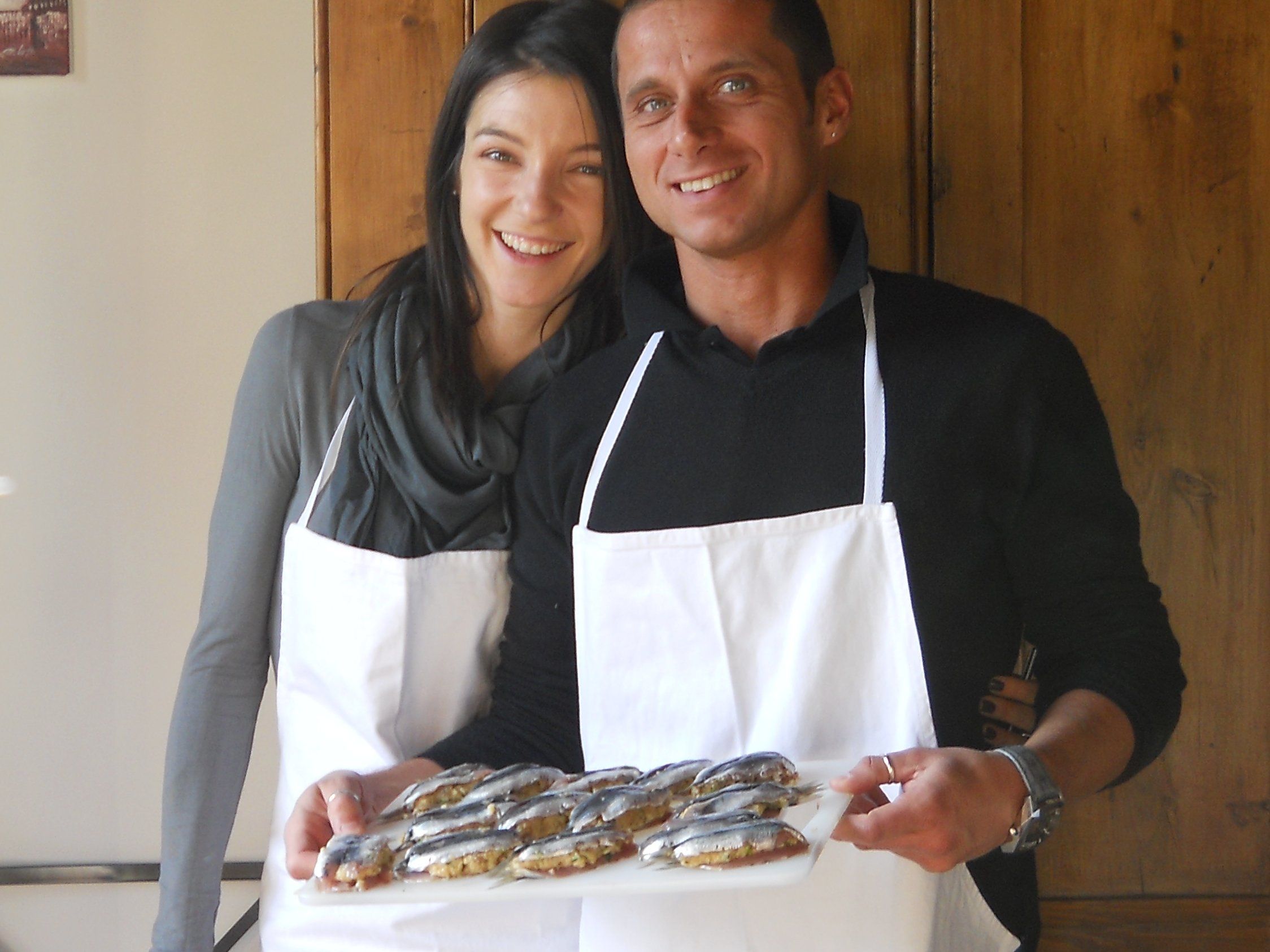 Authentic Sicilian cooking class in a family kitchen