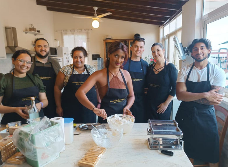 Authentic Sicilian Pasta-Making Experience with Garden-Fresh Flavors